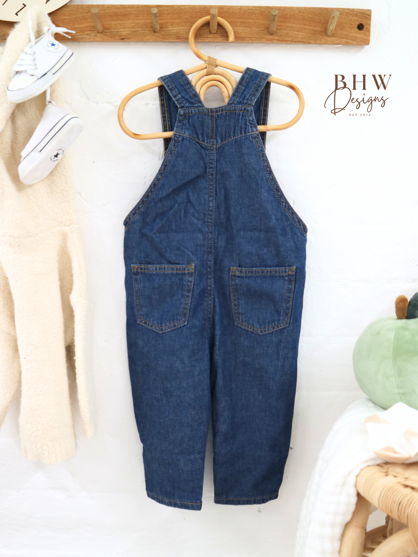 Personalised Denim Dungarees