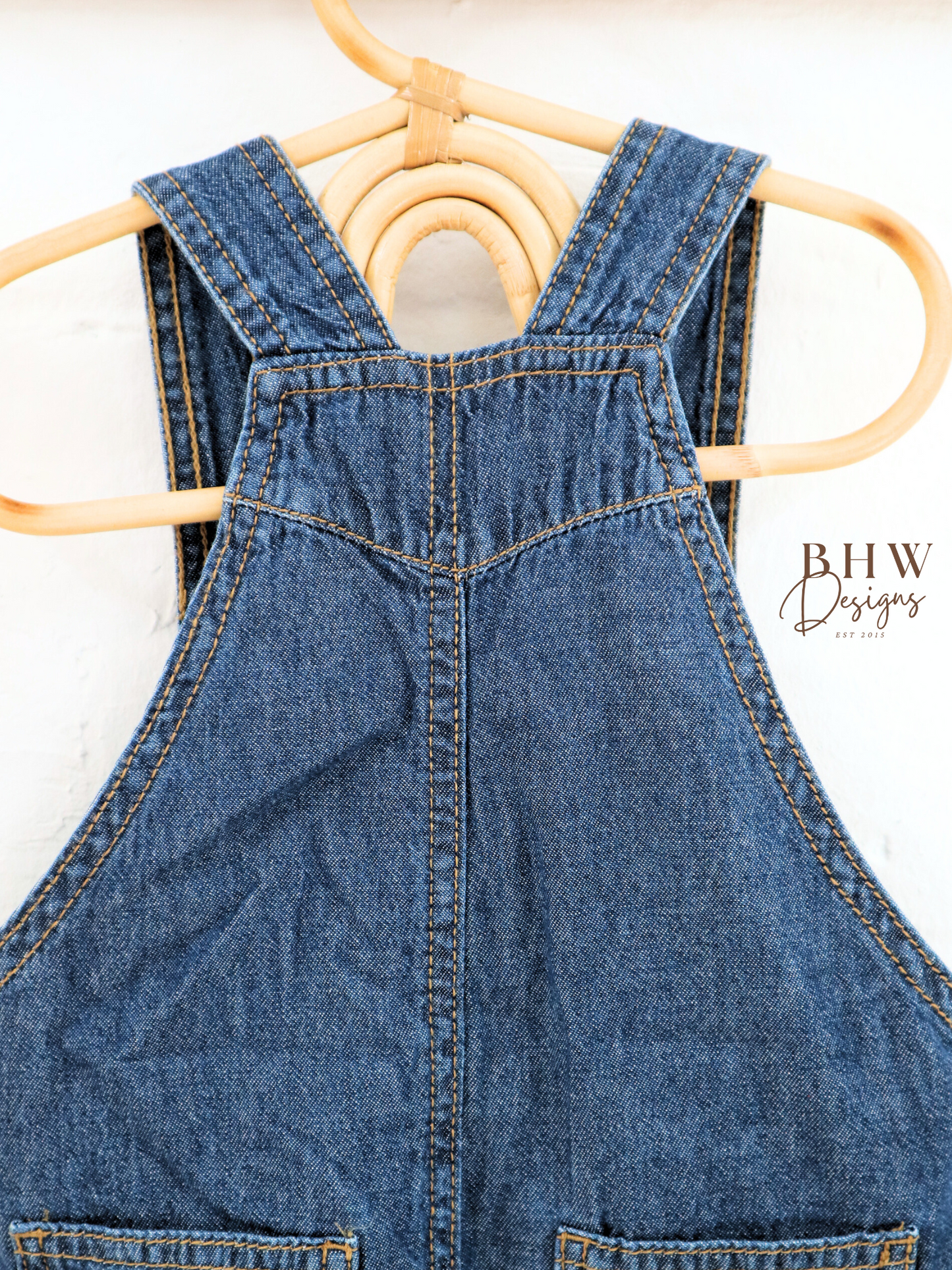 Personalised Denim Dungarees