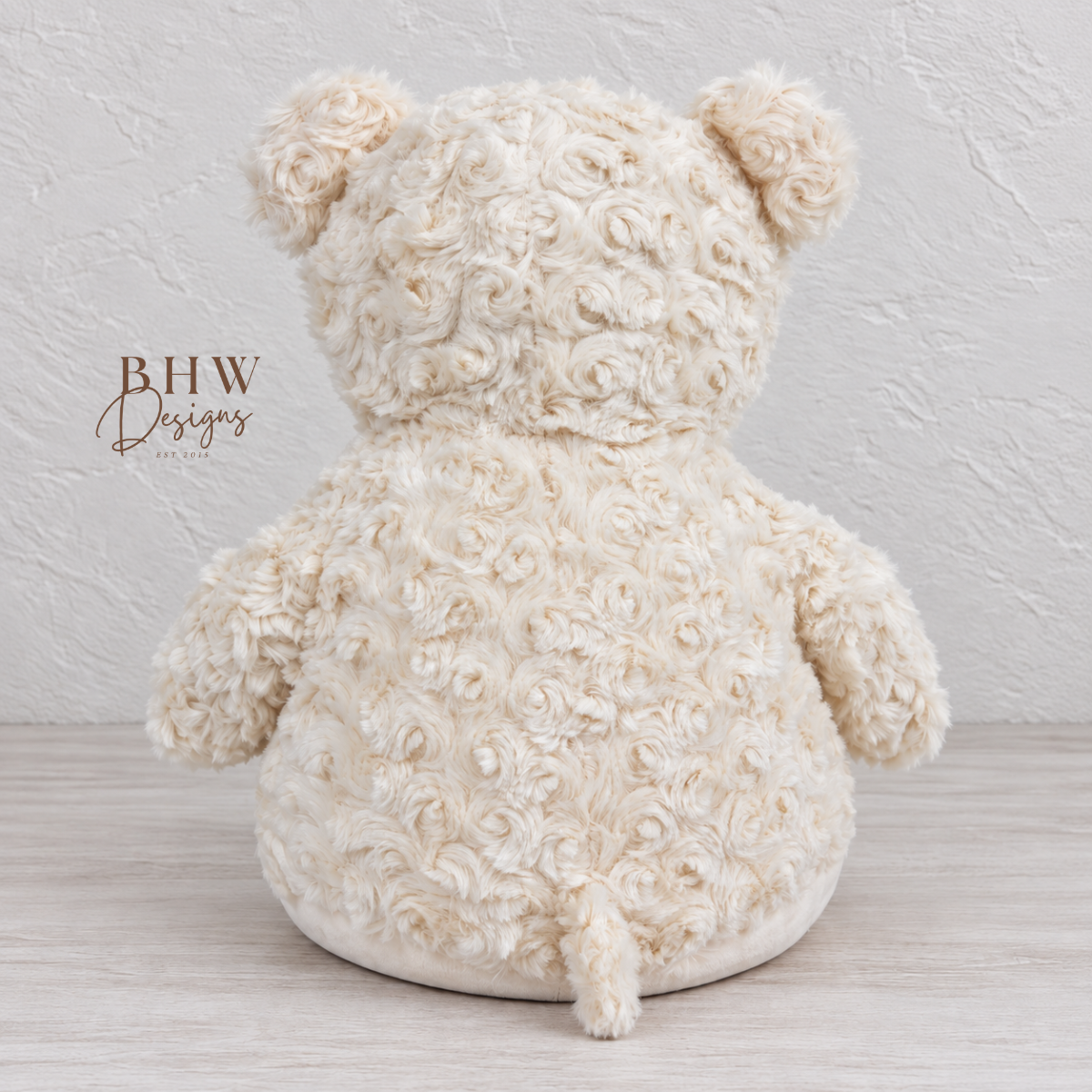 Personalise Cream Teddy Soft Toy