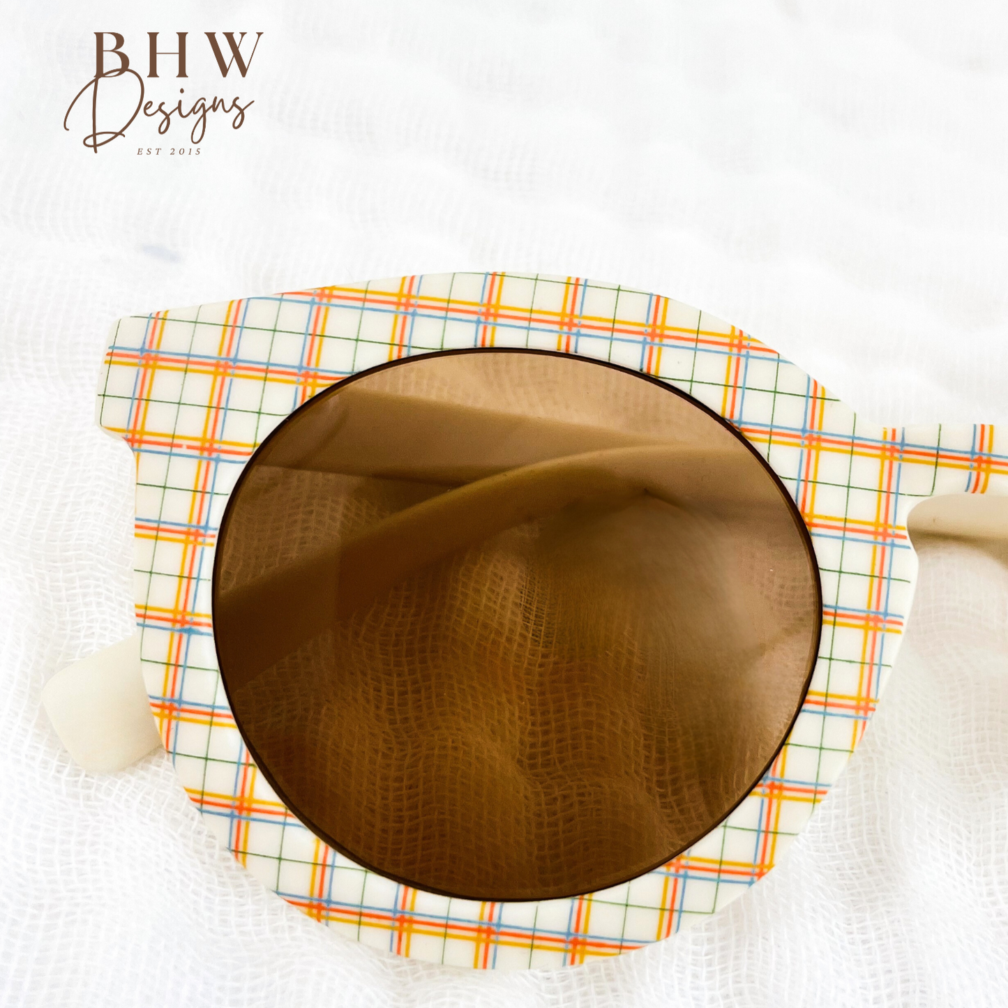 Kid's Stripe or Check Sunglasses