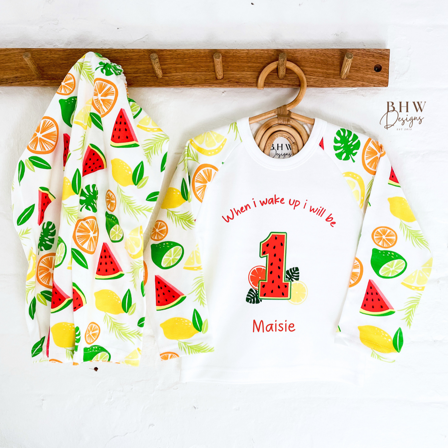 Birthday Children's Fruit Pyjamas