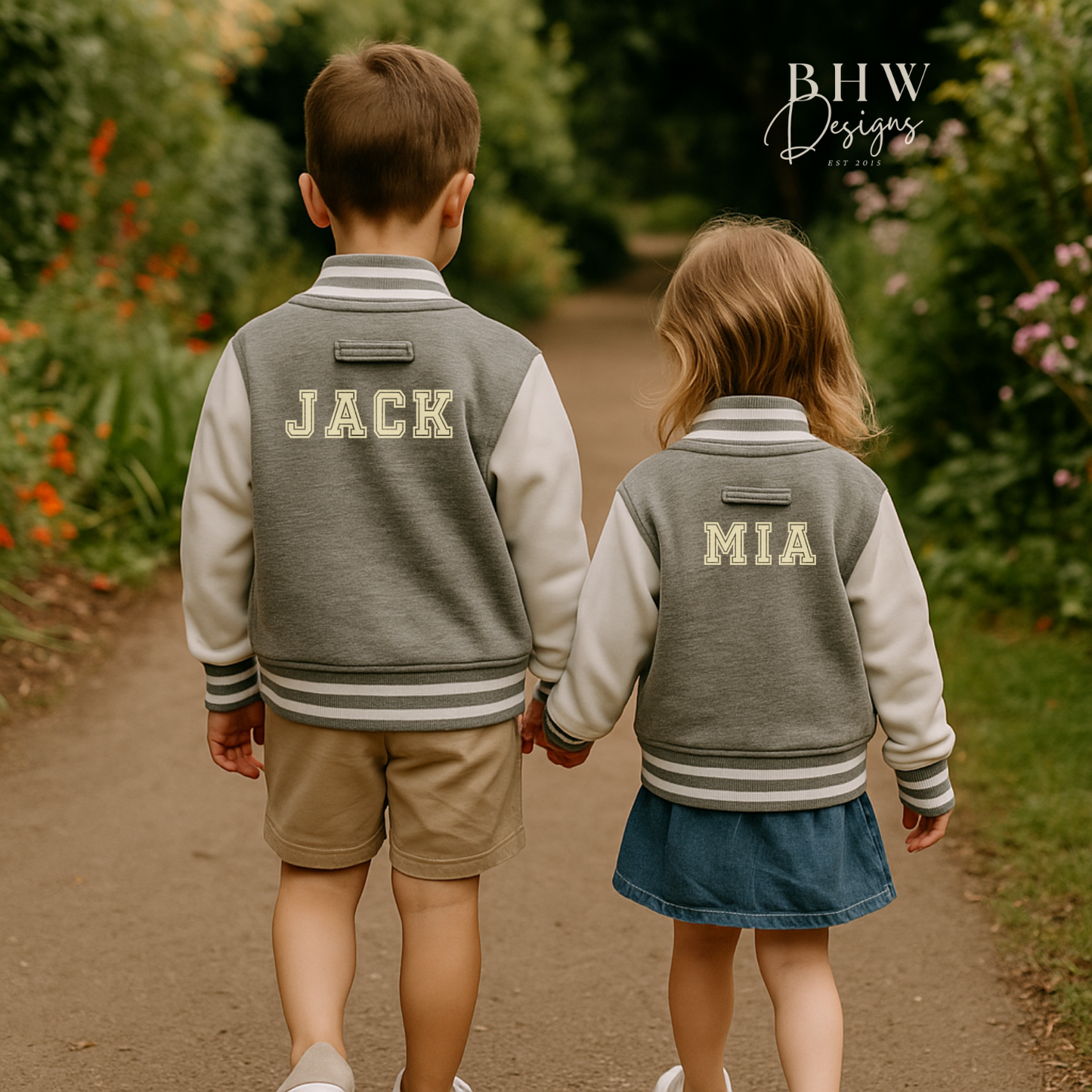 Varsity Jacket - Grey