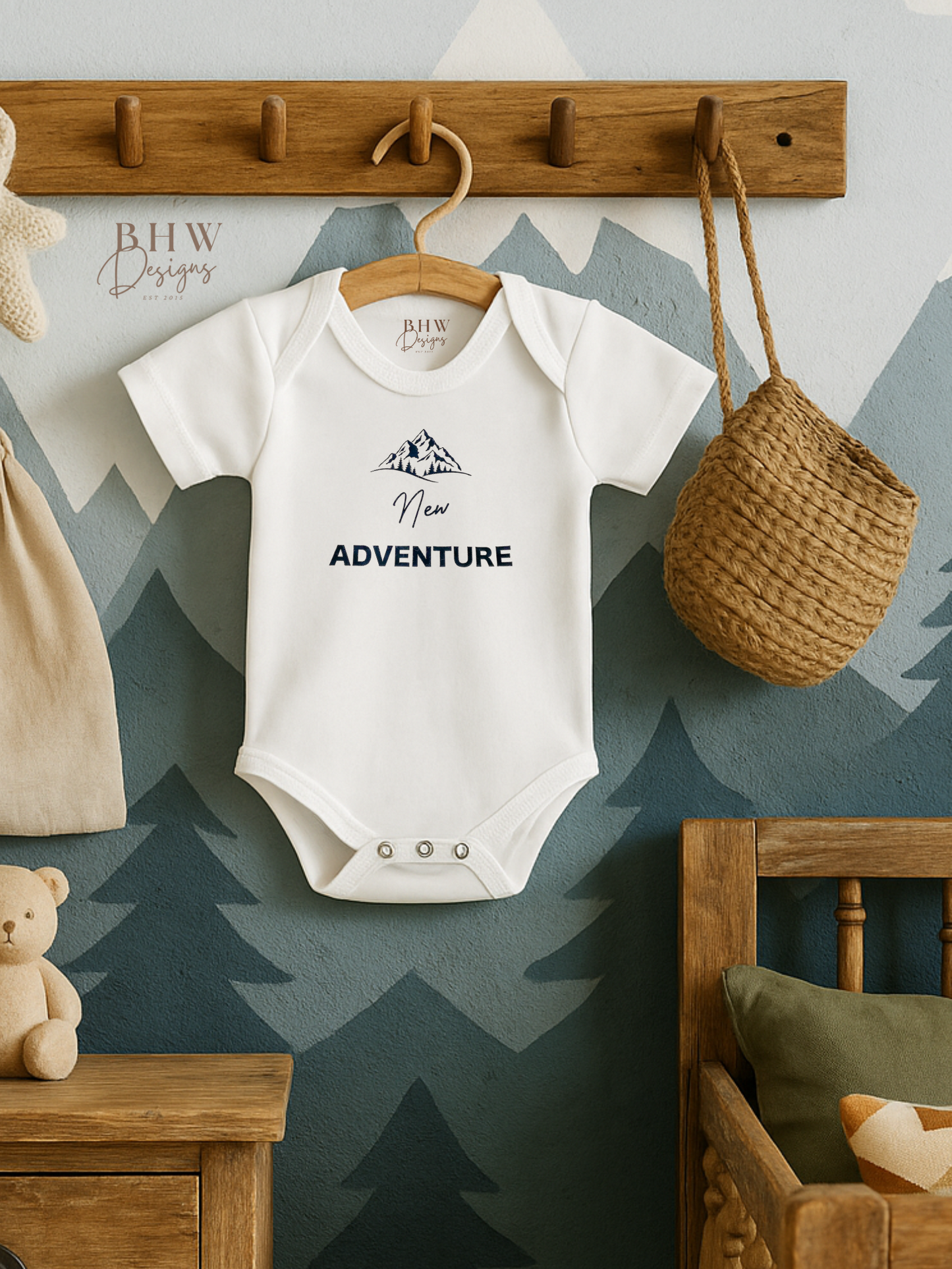 New Adventure Baby Vest
