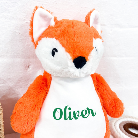 Personalised Fox Soft Toy