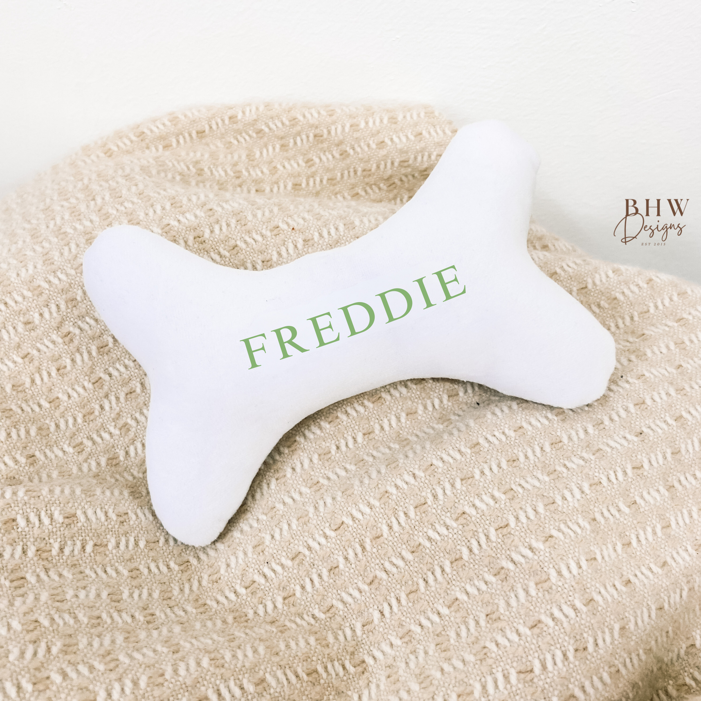 Personalised Dog Bone Toy