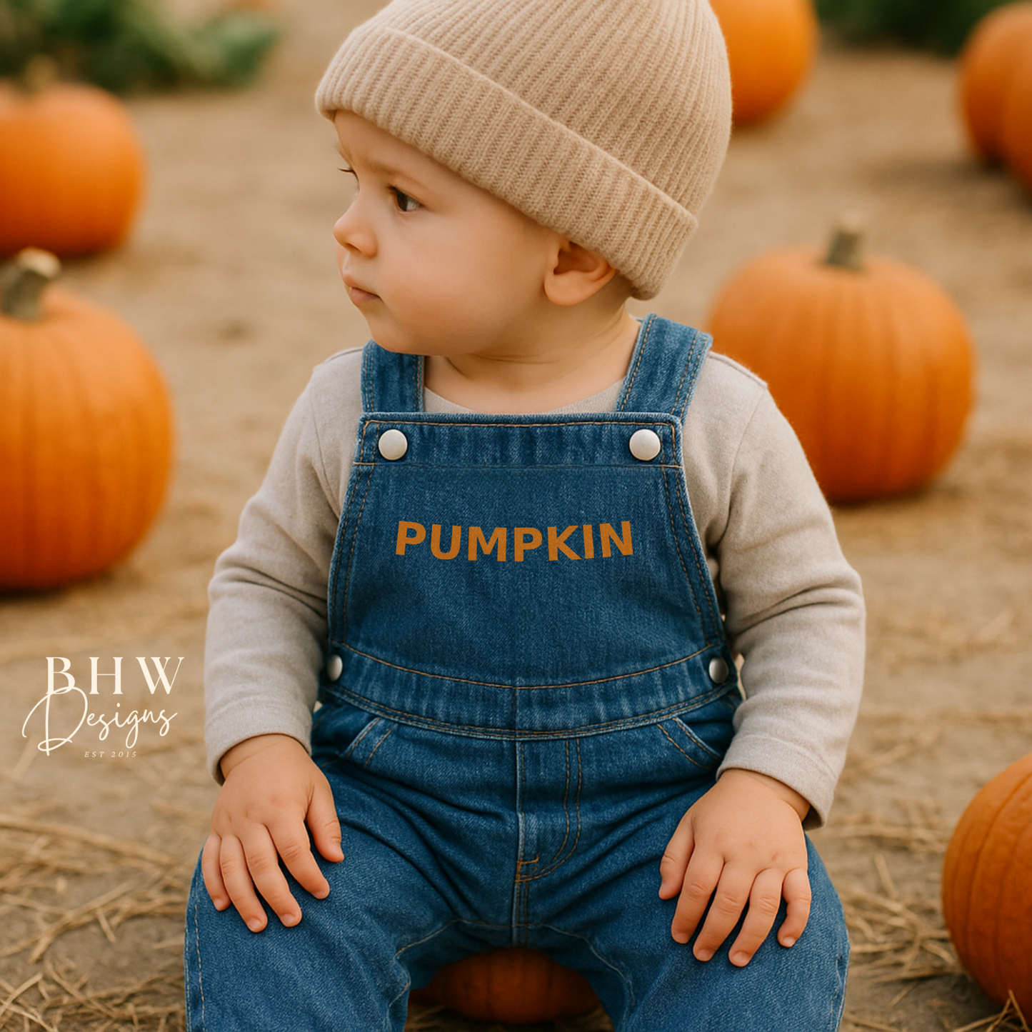 Personalised Denim Dungarees