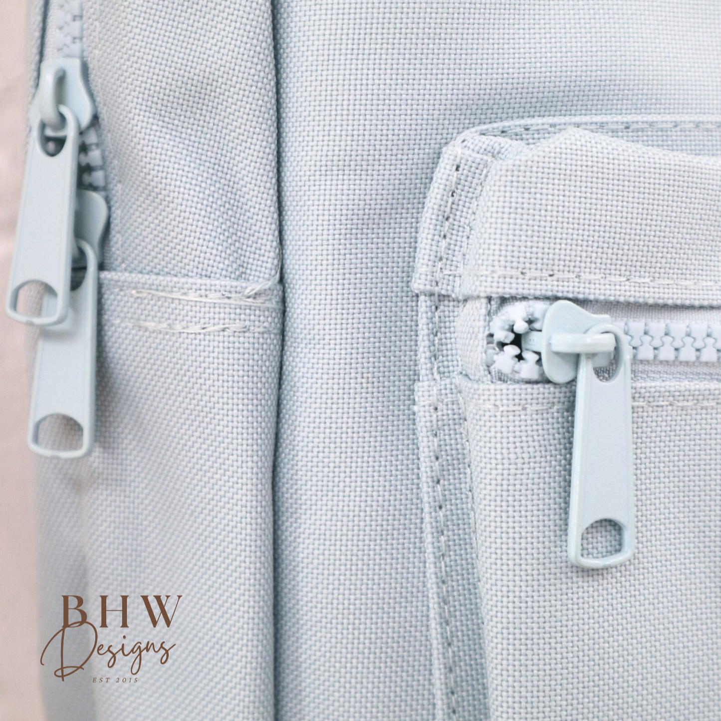 Personalised Kid's Mini Backpack - Baby Blue