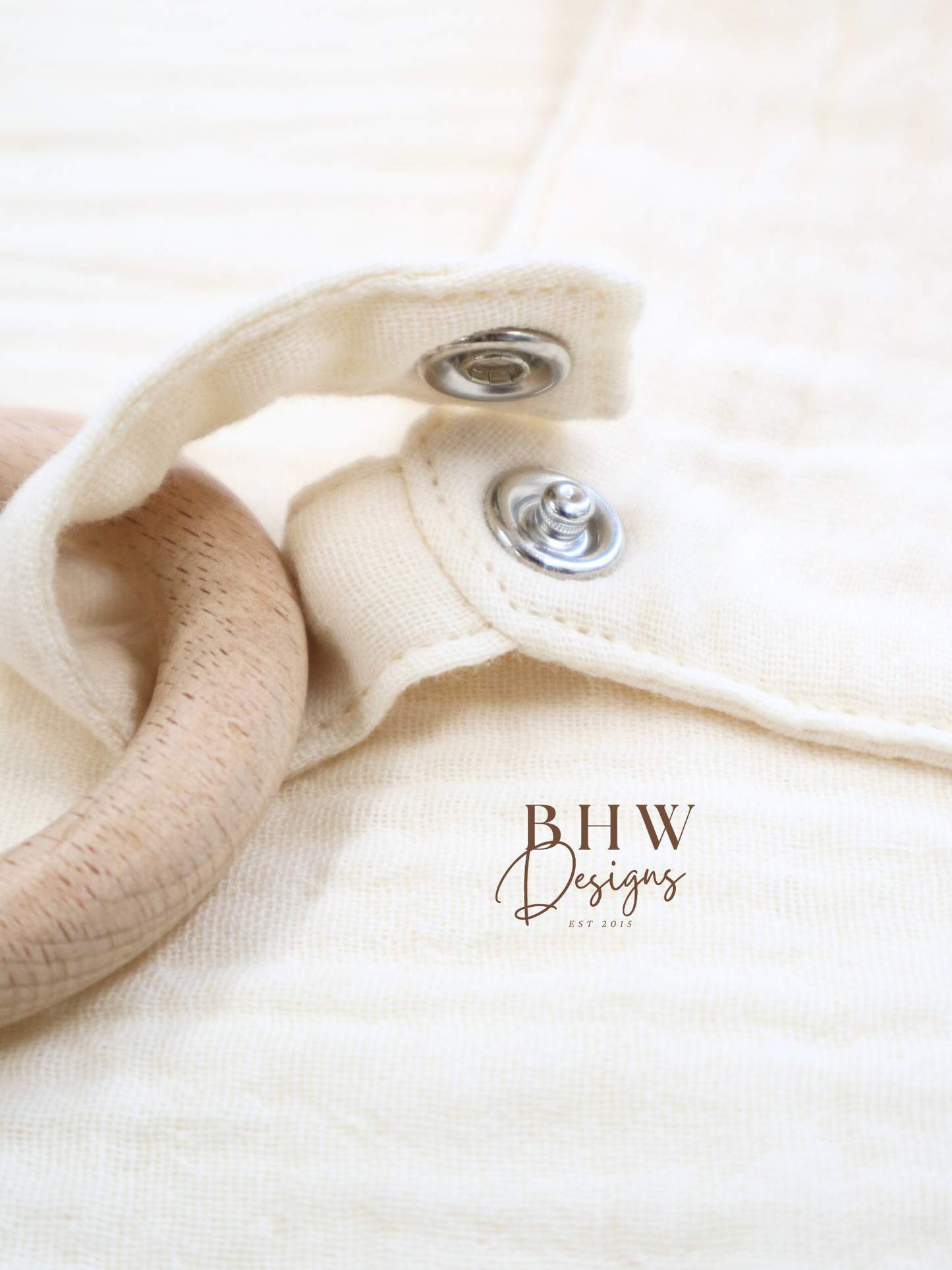 3 Piece Personalised Baby Set - Cream
