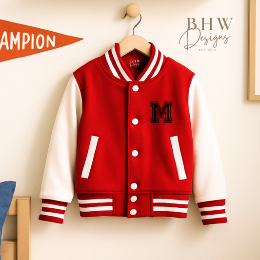 Varsity Jacket - Red
