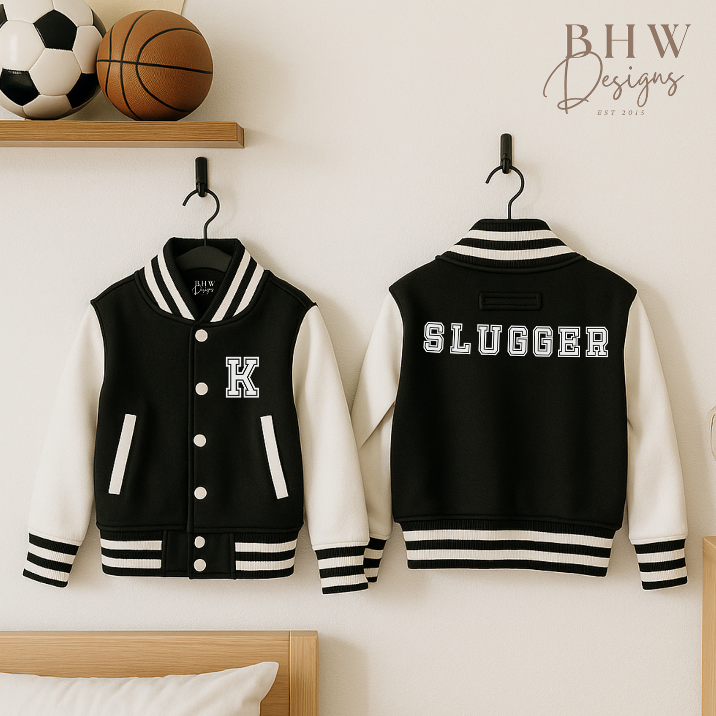 Varsity Jacket - Black