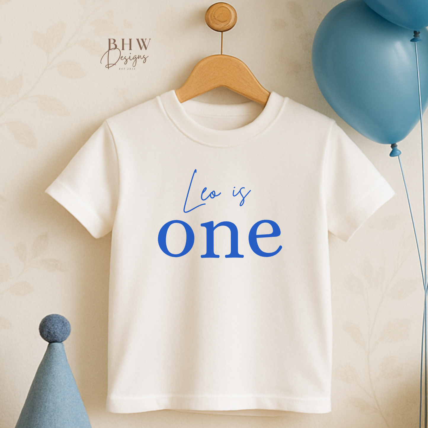 Personalised One Birthday Children's T-shirt