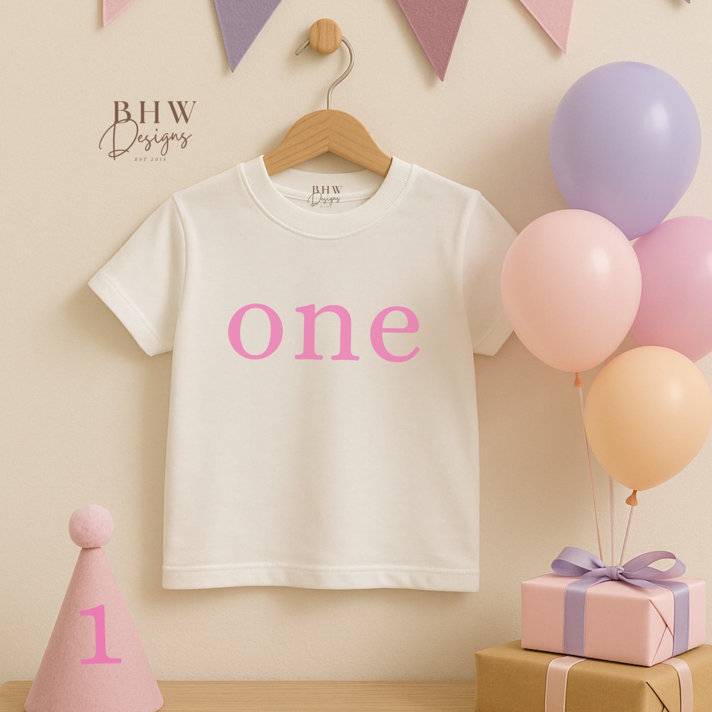 One Birthday Children's T-shirt