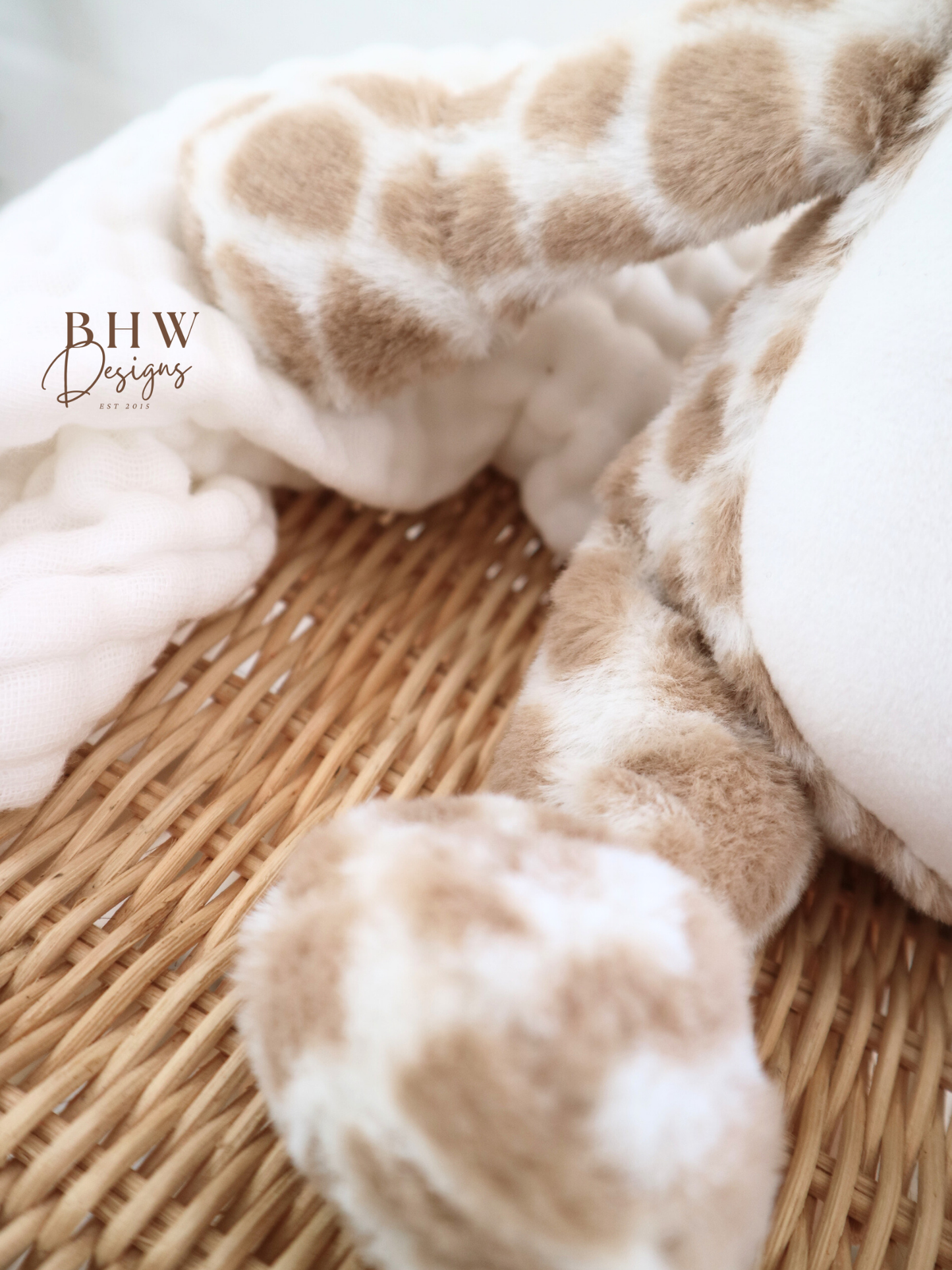 Personalised Mini Giraffe Soft Toy