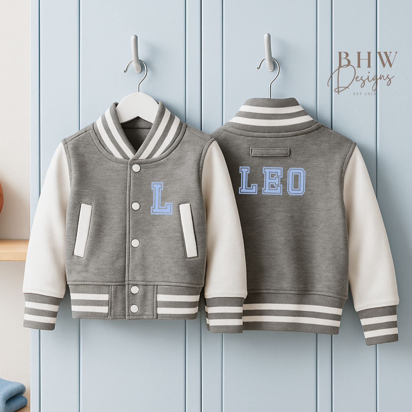 Varsity Jacket - Grey