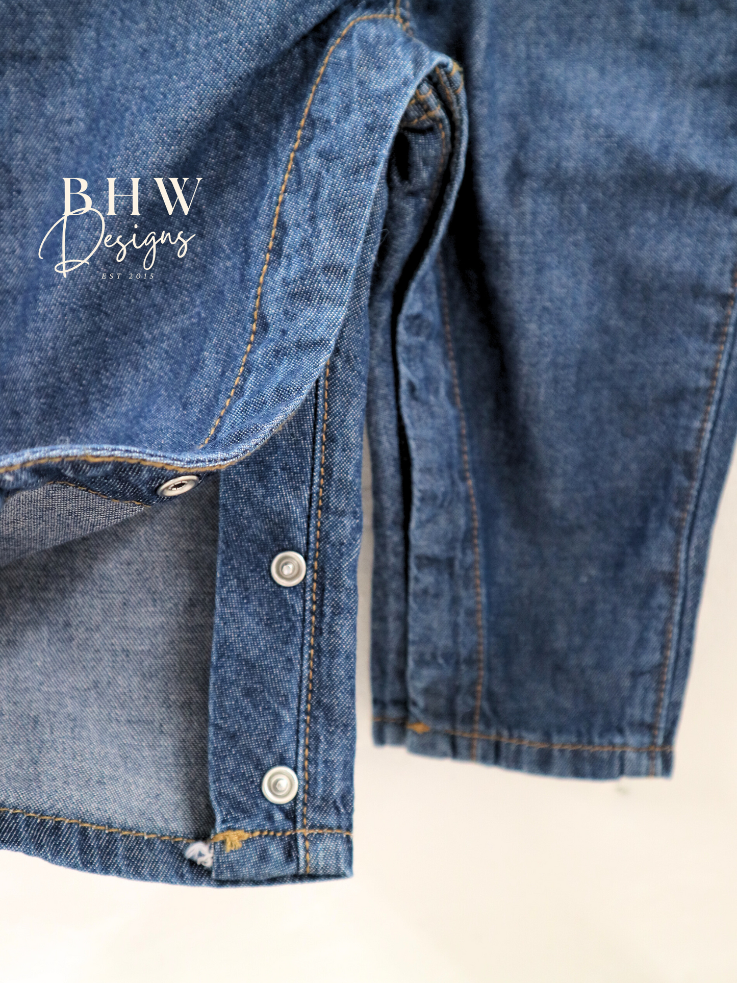 Personalised Denim Dungarees