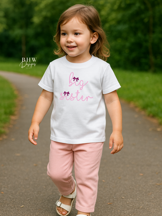 Big Sister Bow T-Shirt