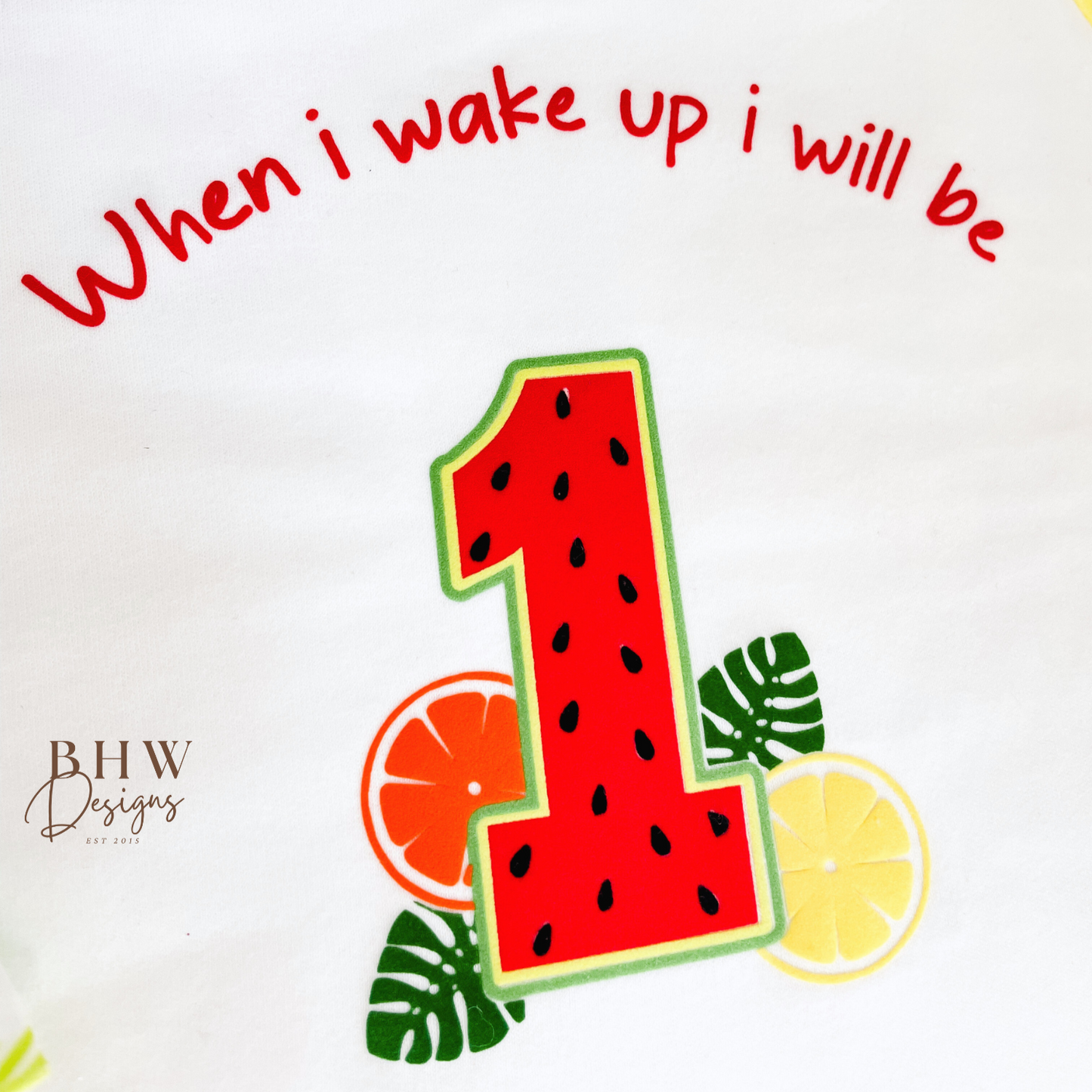 Birthday Children's Fruit Pyjamas