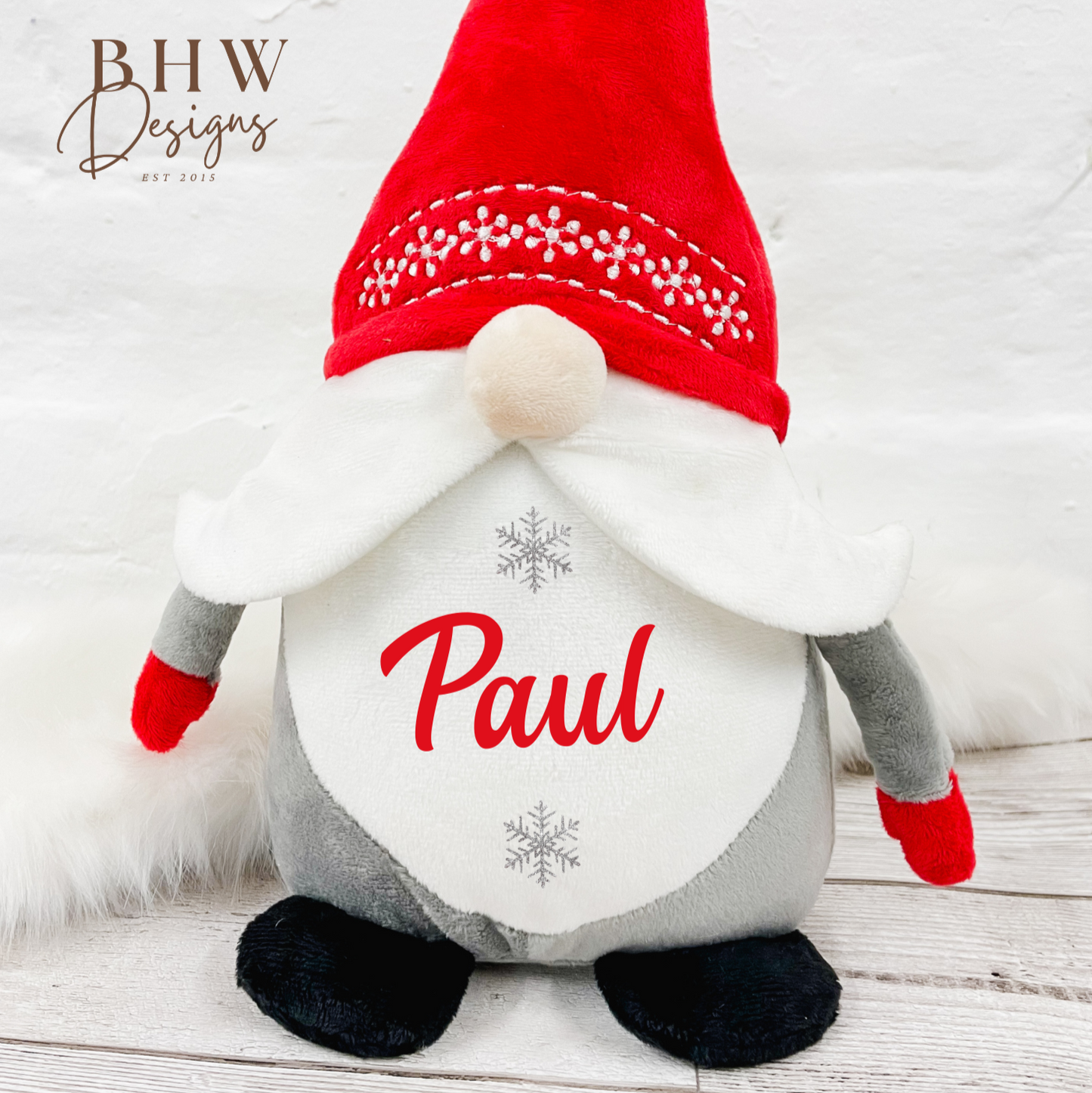 Personalised Gonk Soft Toy