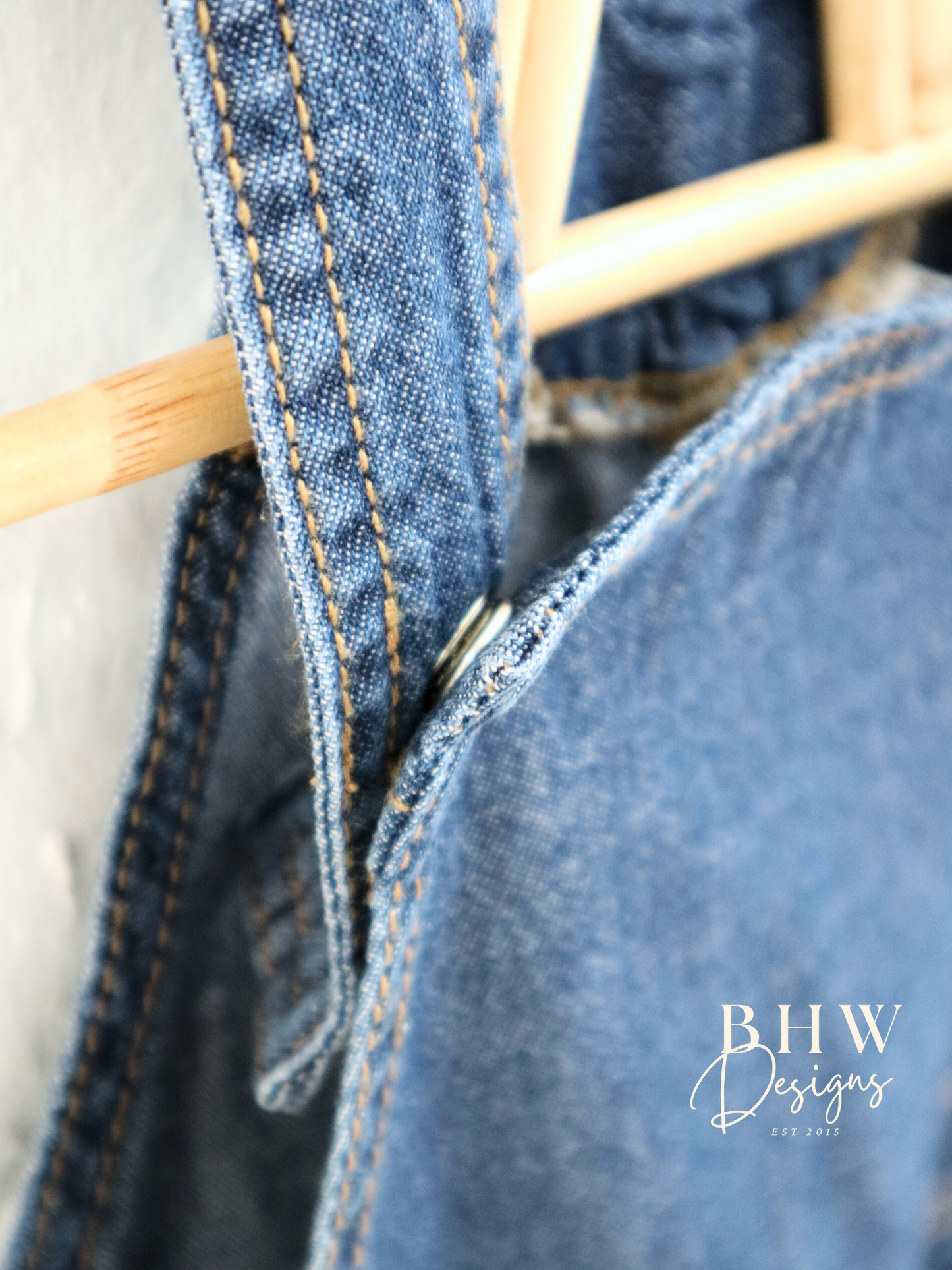 Personalised Denim Dungarees