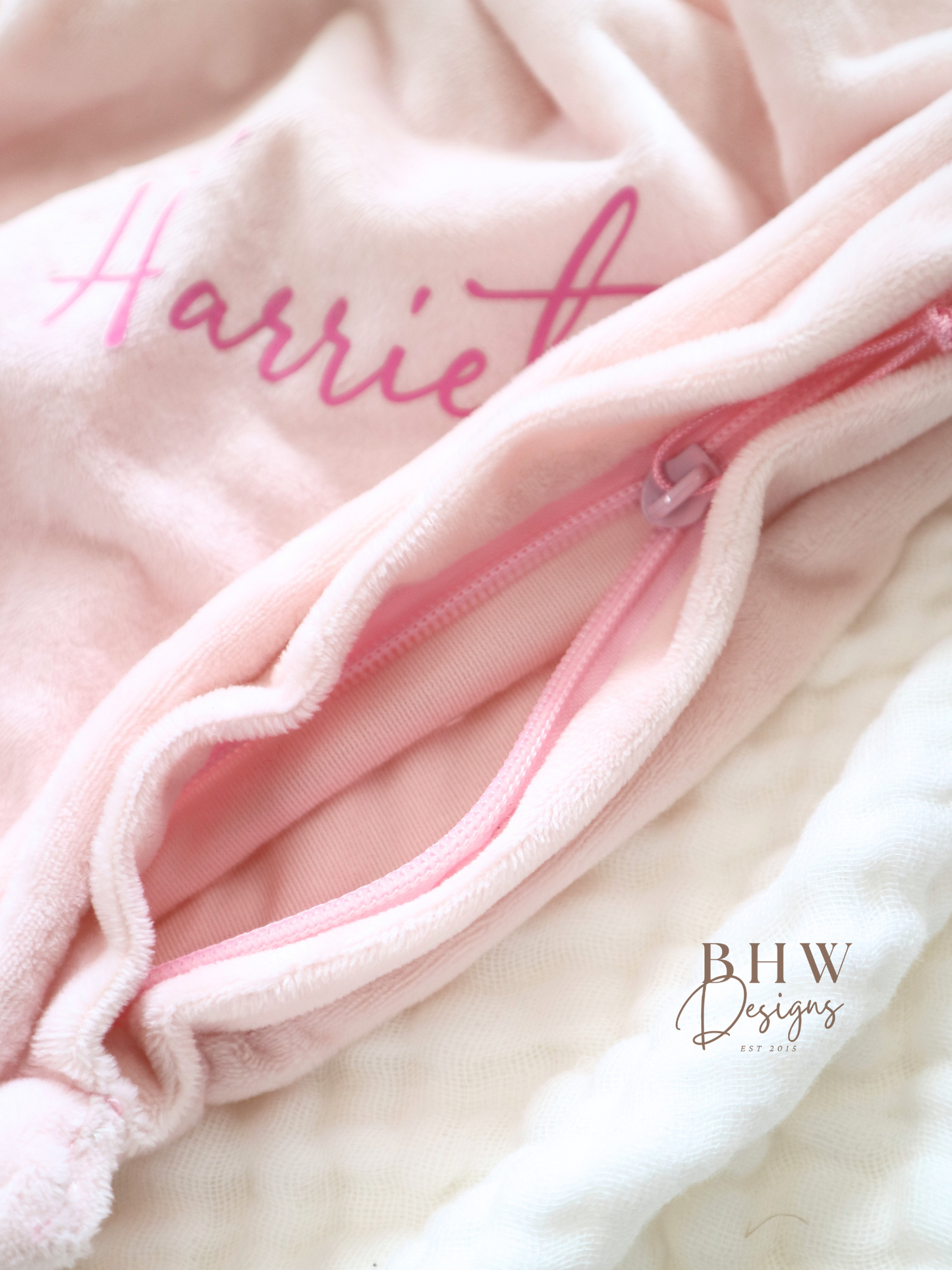 Personalised Bunny Rattle Comforter