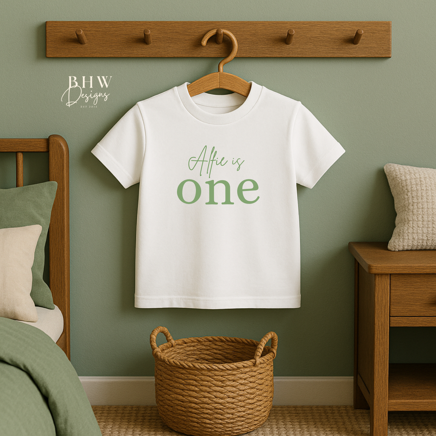 Personalised One Birthday Children's T-shirt