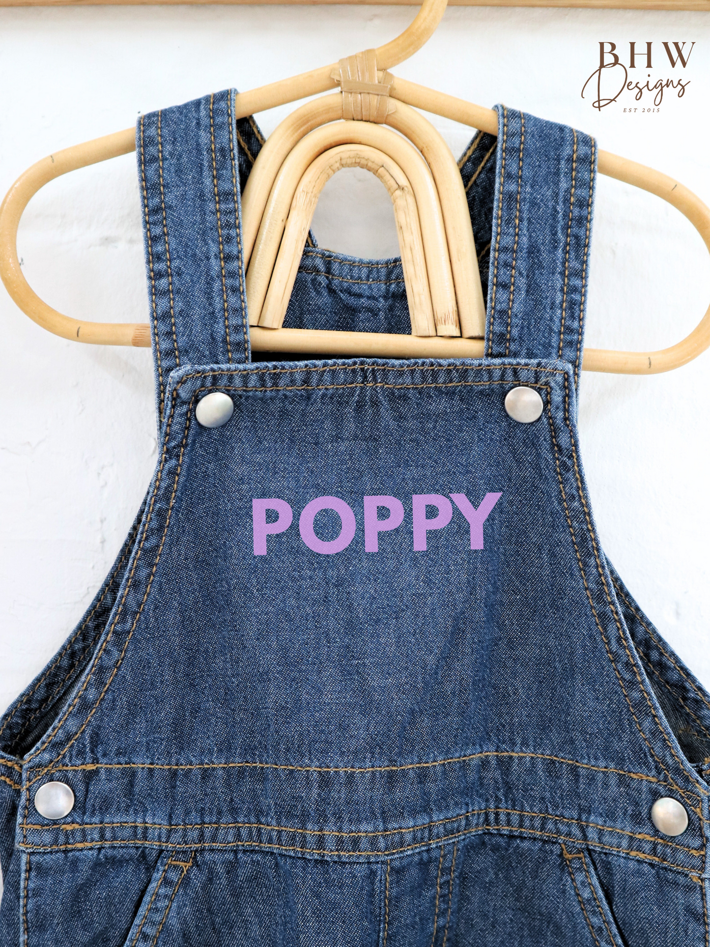 Personalised Denim Dungarees
