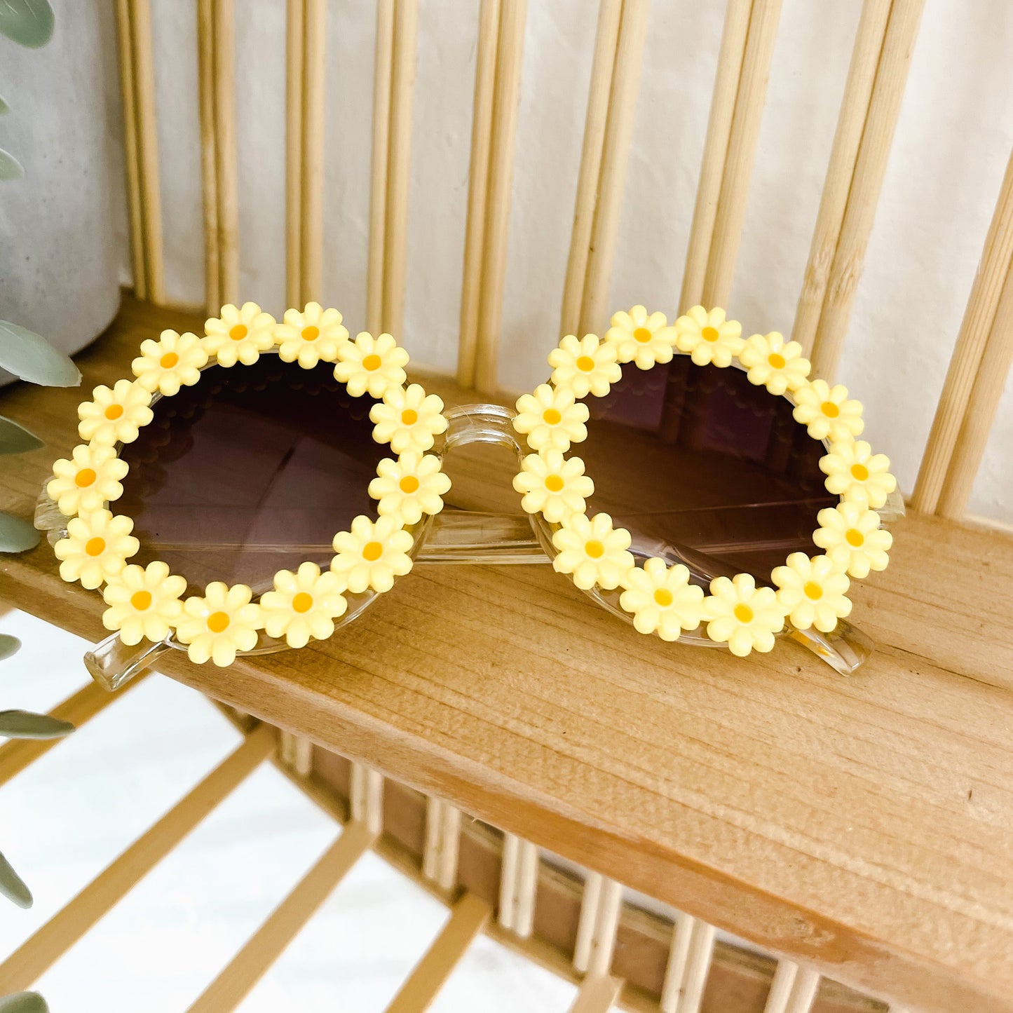 Children's Yellow Daisy Sunglasses