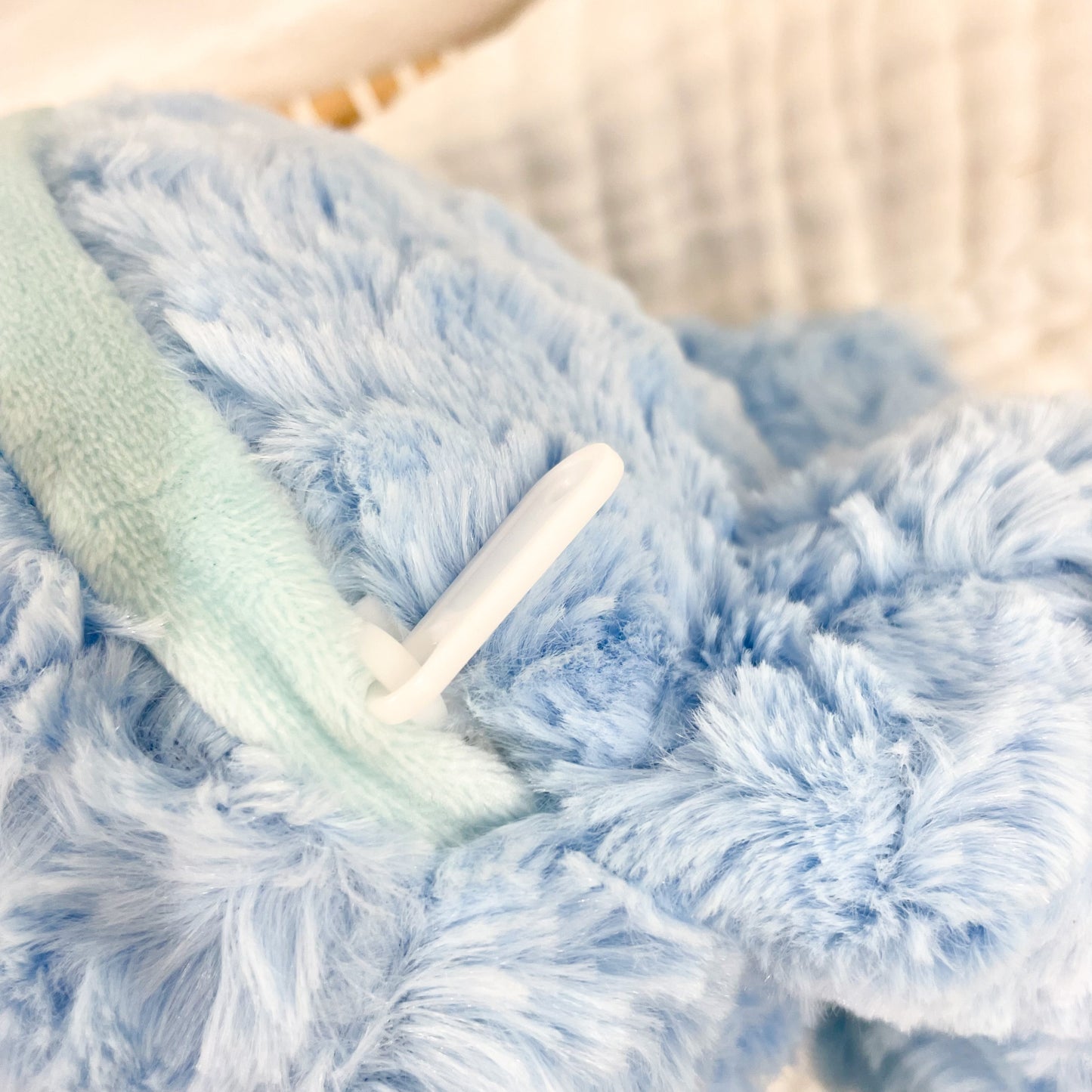 Personalise Blue Teddy Soft Toy