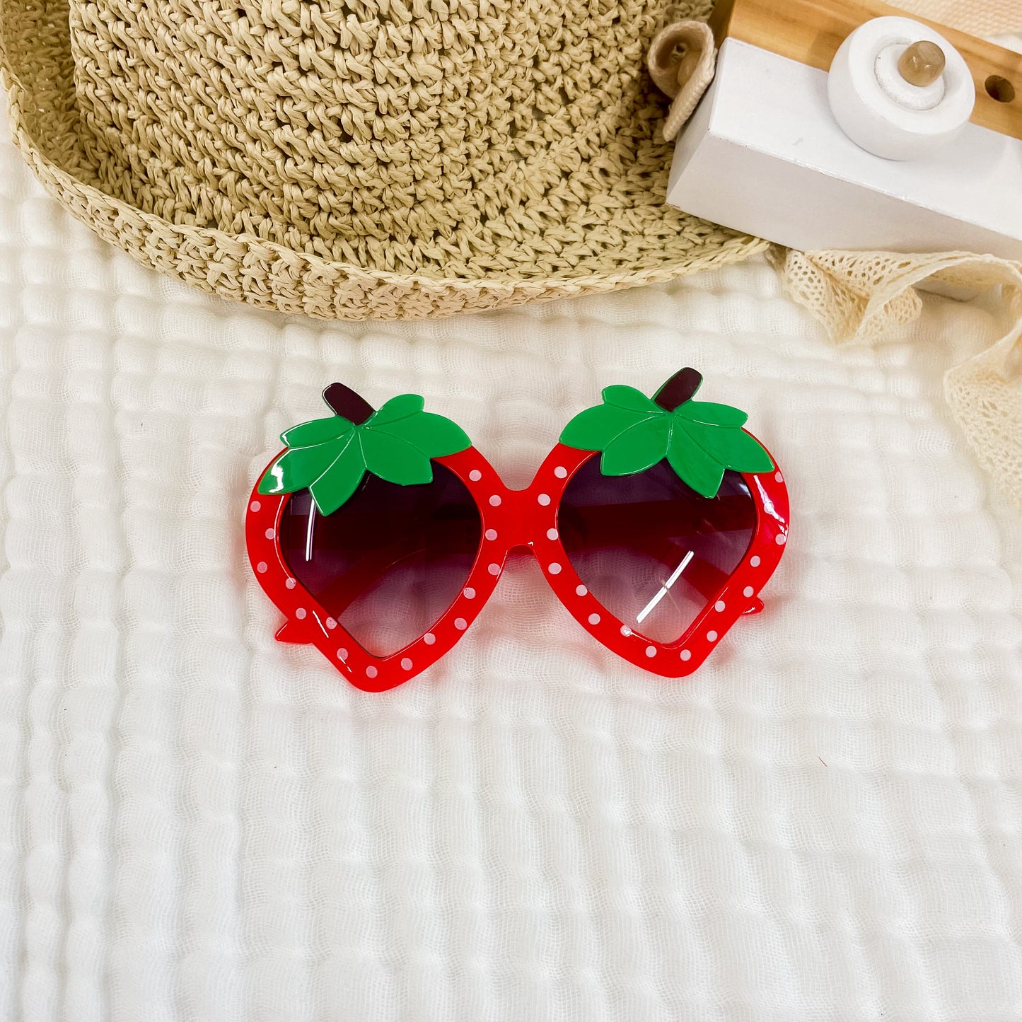 Children's Strawberry Sunglasses