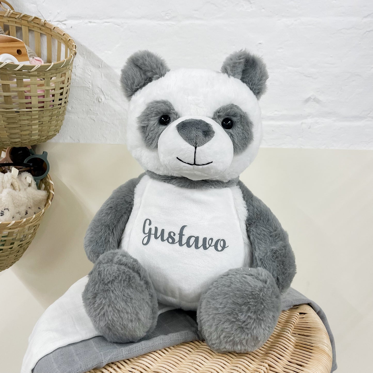 Personalised Panda Soft Toy