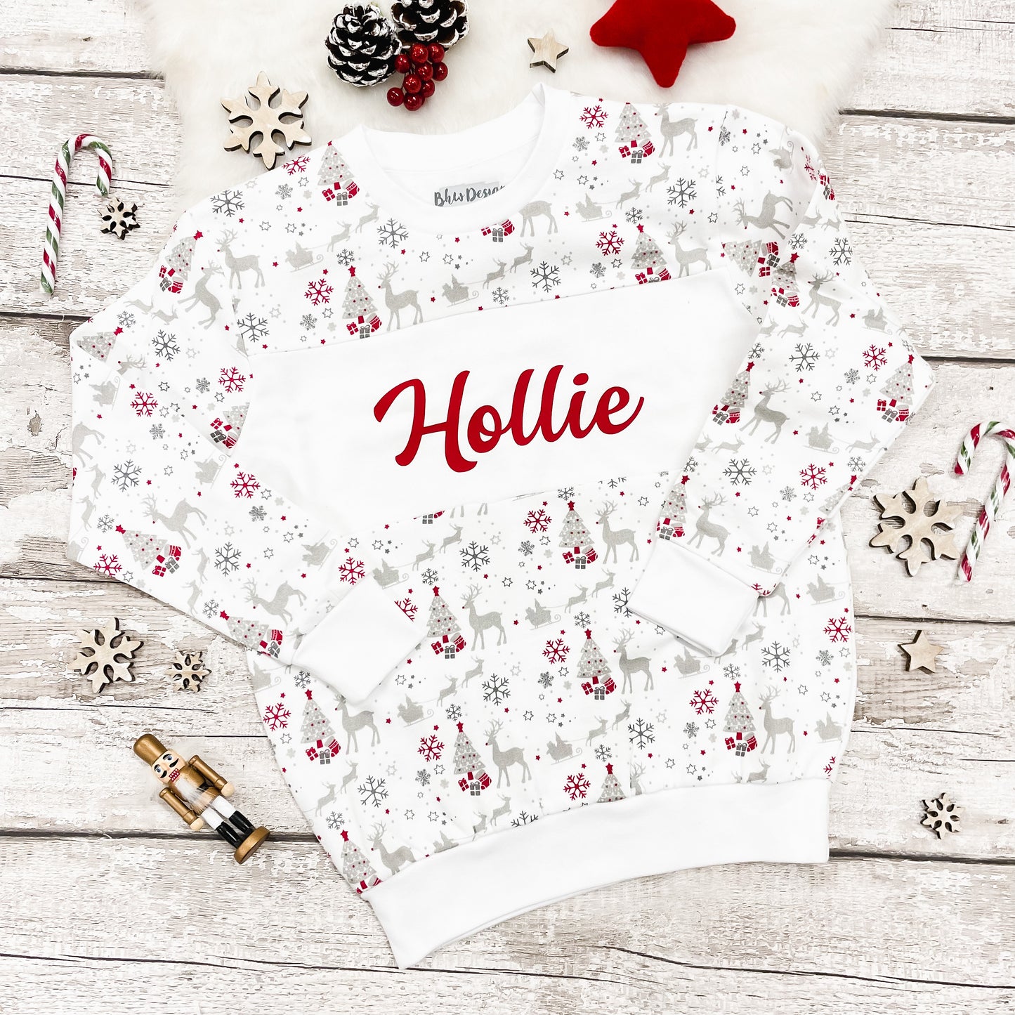 Personalised Kid's Christmas Sweatshirt
