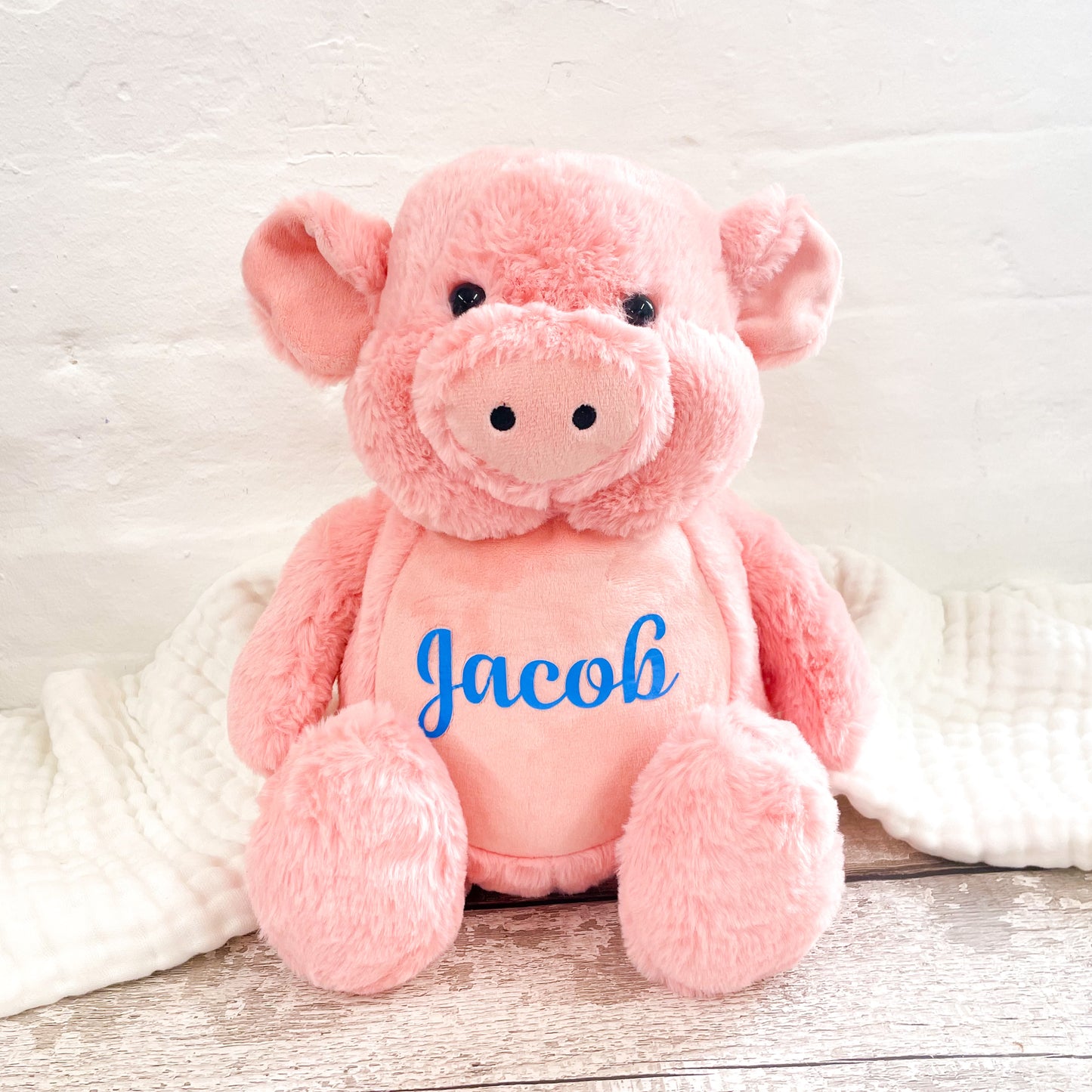 Personalised Pig Soft Toy