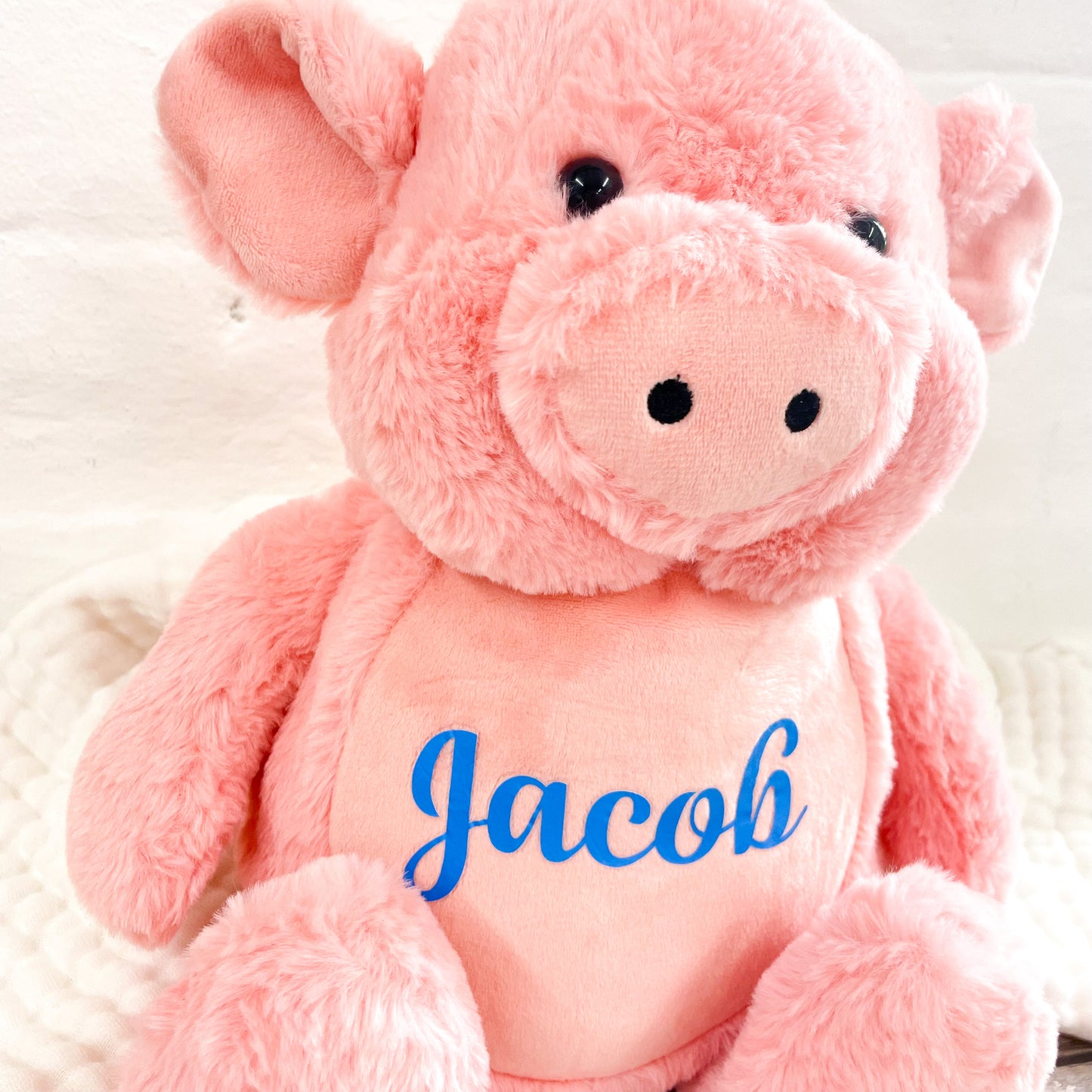 Personalised Pig Soft Toy