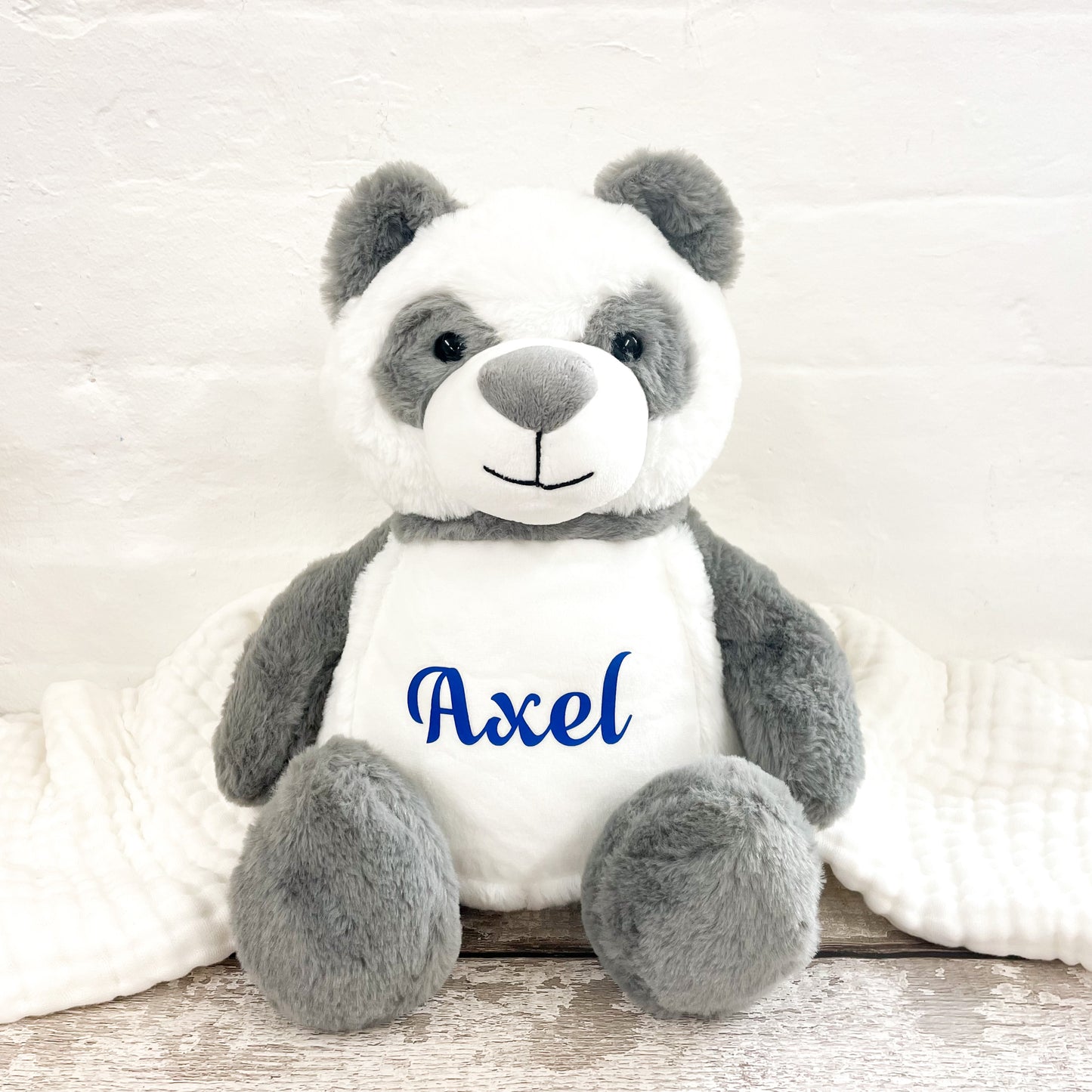 Personalised Panda Soft Toy
