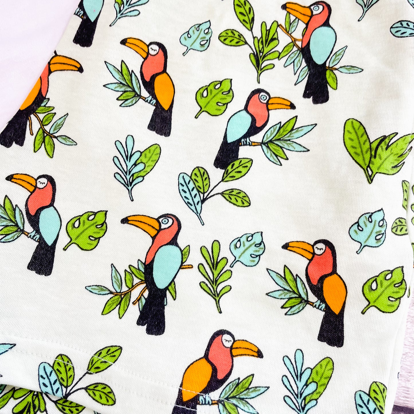 Personalised Toucan Children's Short Pyjamas