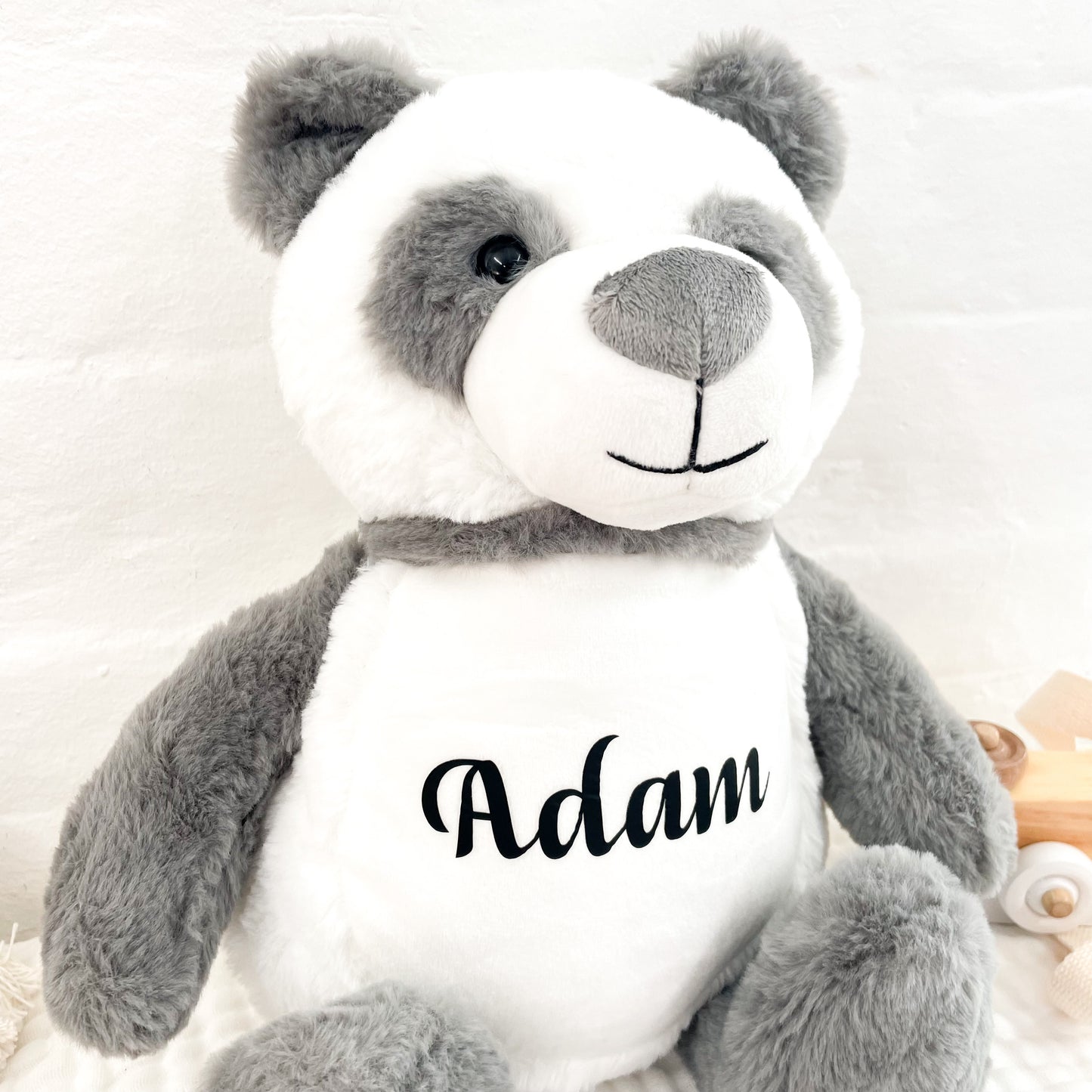 Personalised Panda Soft Toy