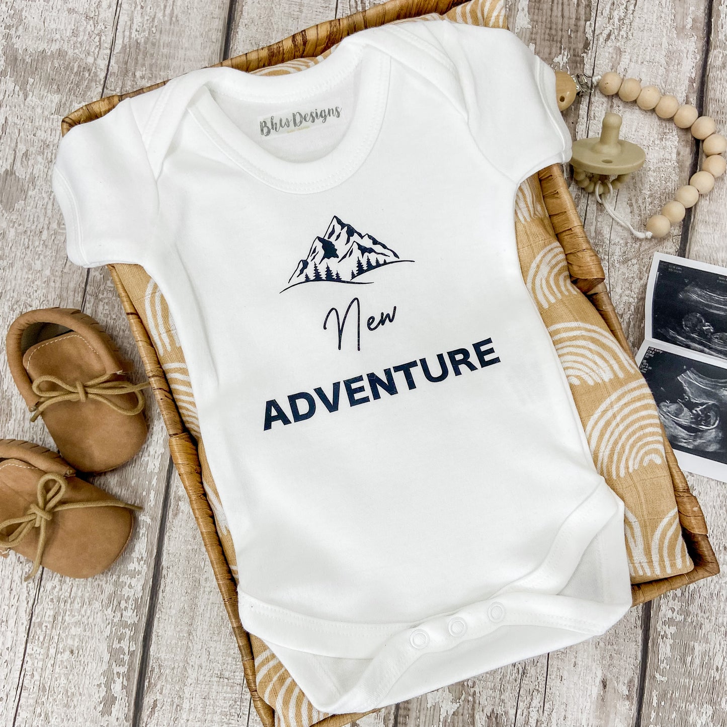 New Adventure Baby Vest