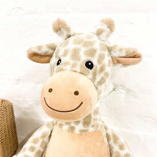 Personalised Giraffe Soft Toy
