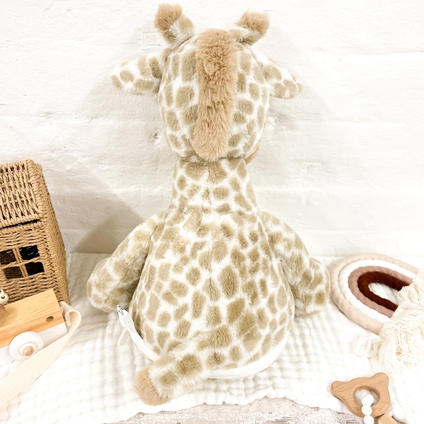 Personalised Giraffe Soft Toy