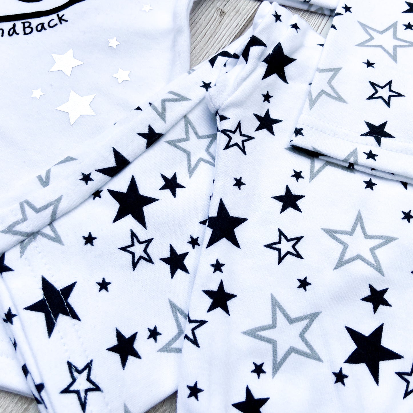 Personalised Children's Rocket and Star Pyjamas