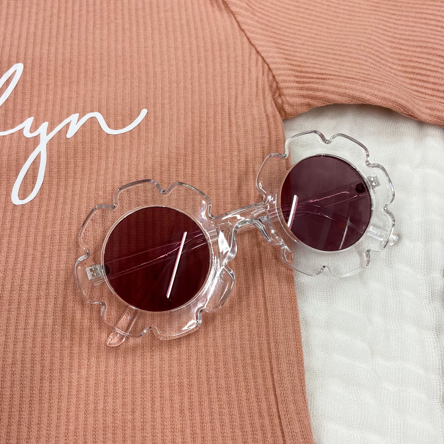 Children's Flower Frame Sunglasses