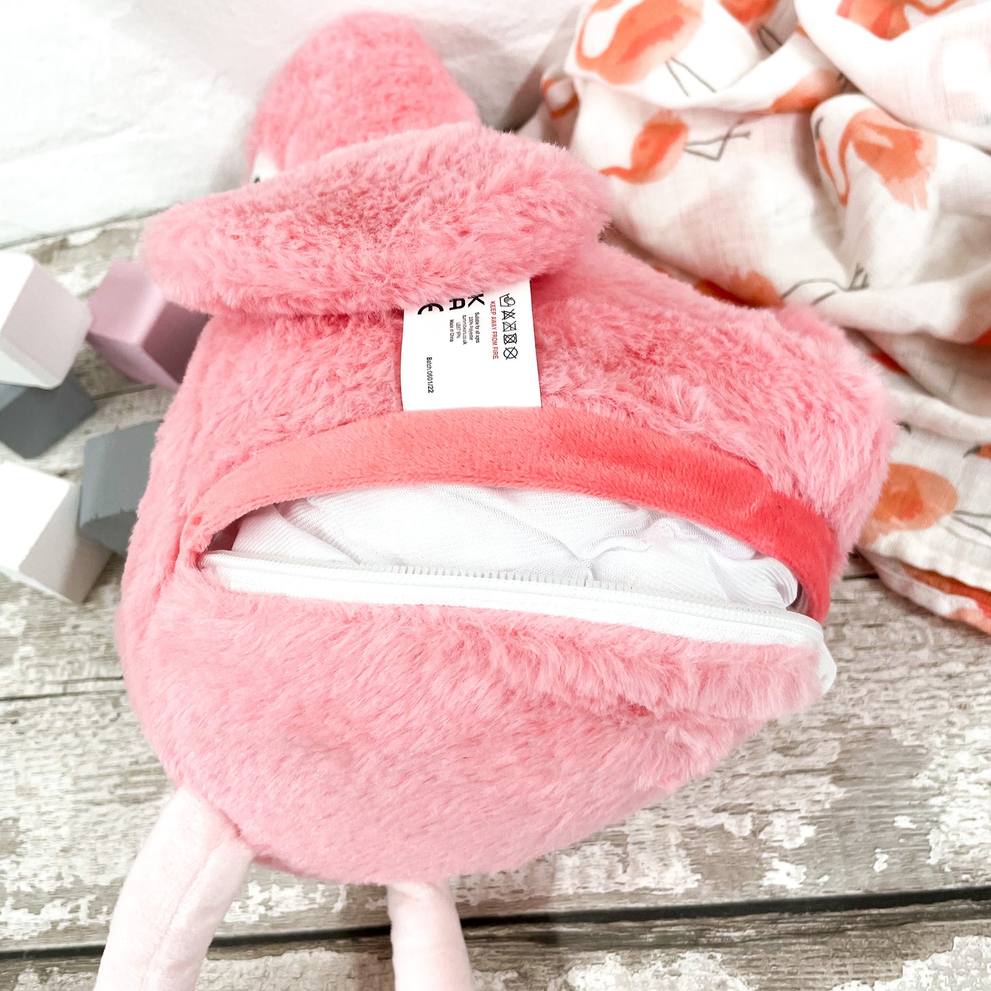 Personalised Flamingo Soft Toy