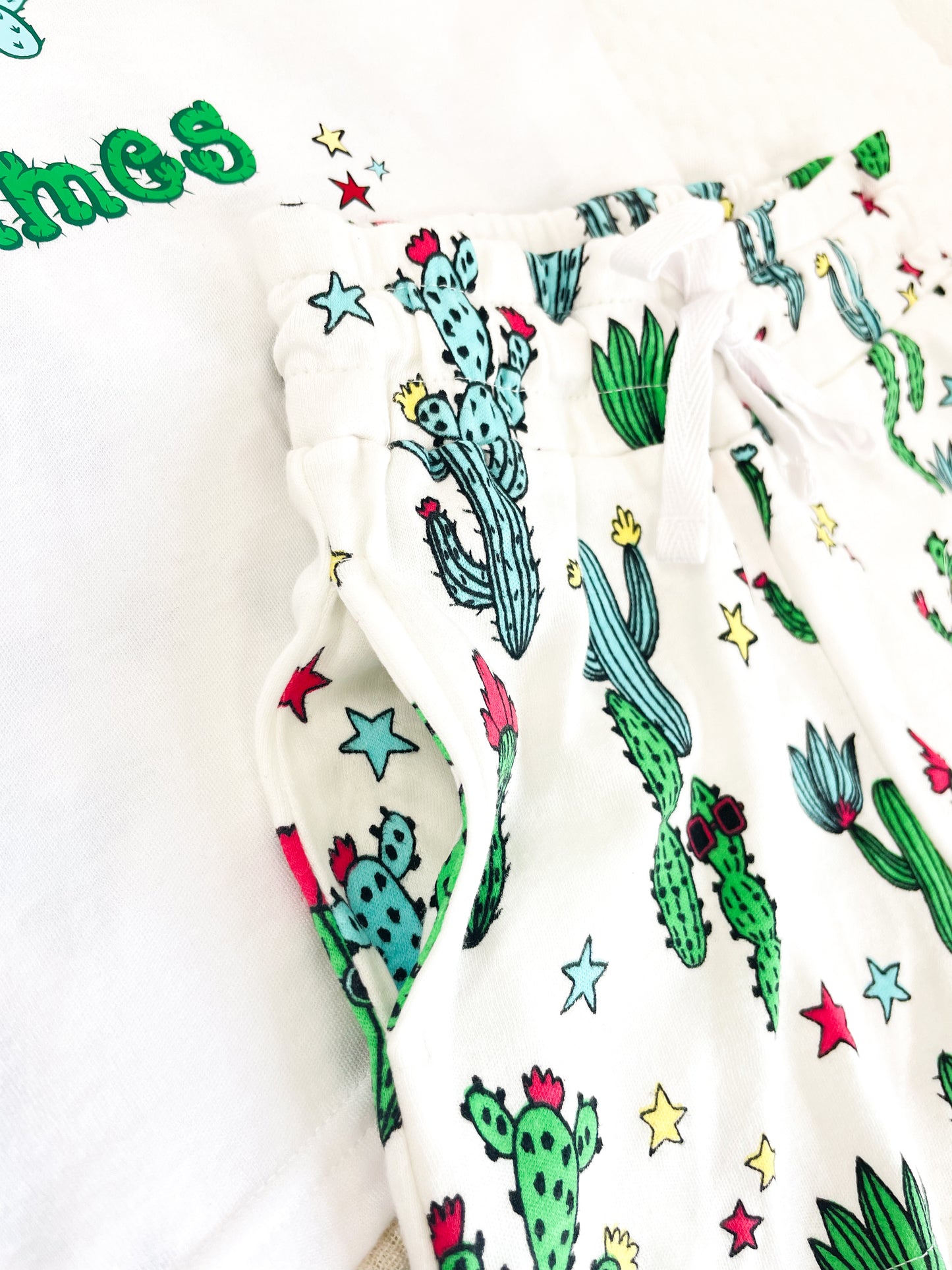 Personalised Cactus Children's Short Pyjamas