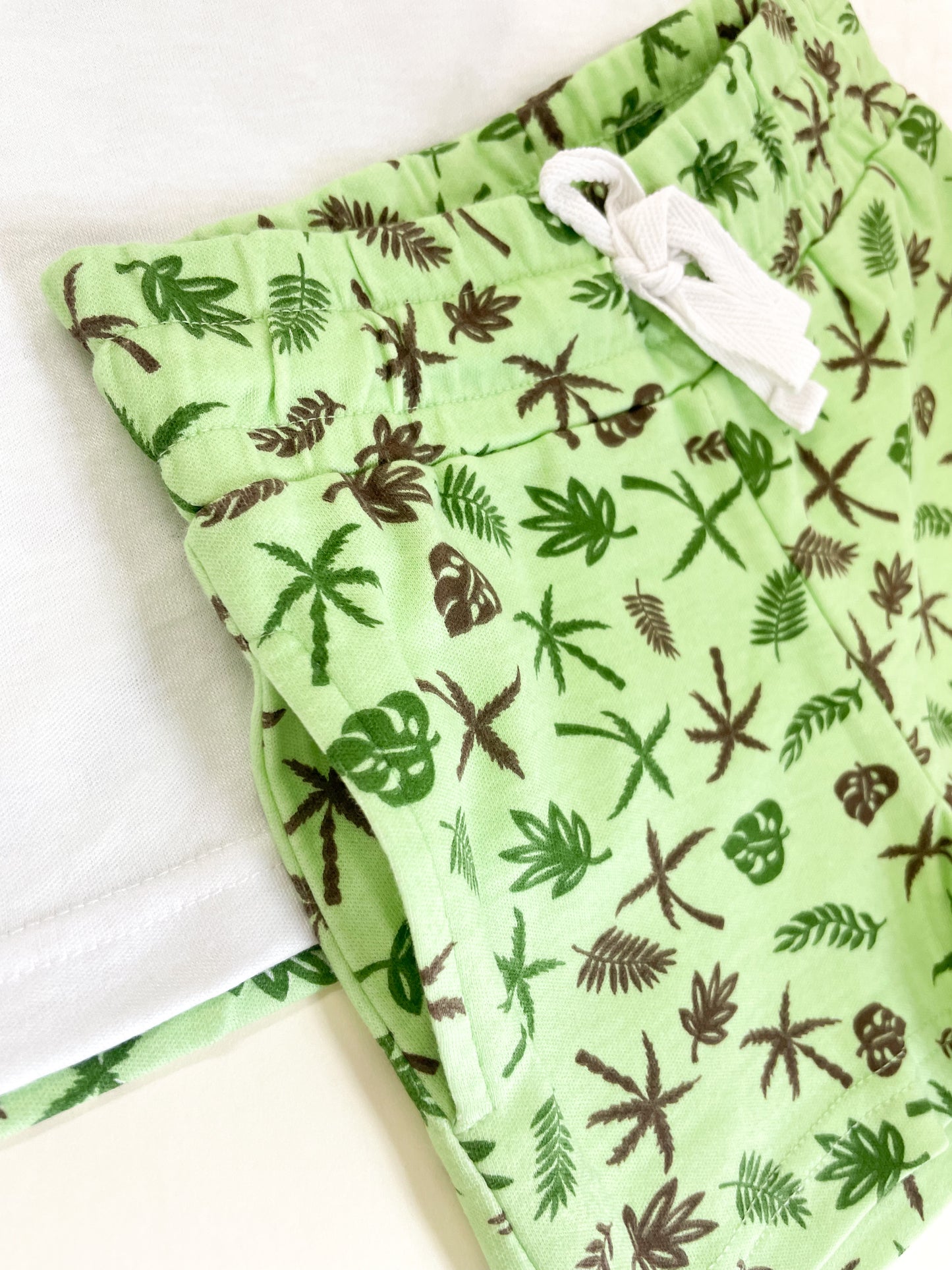 Personalised Palm Leaf Children's Short Pyjamas