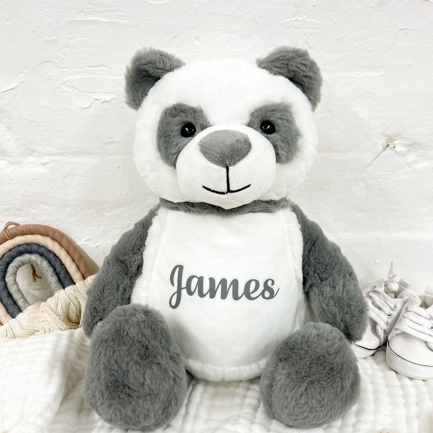 Personalised Panda Soft Toy