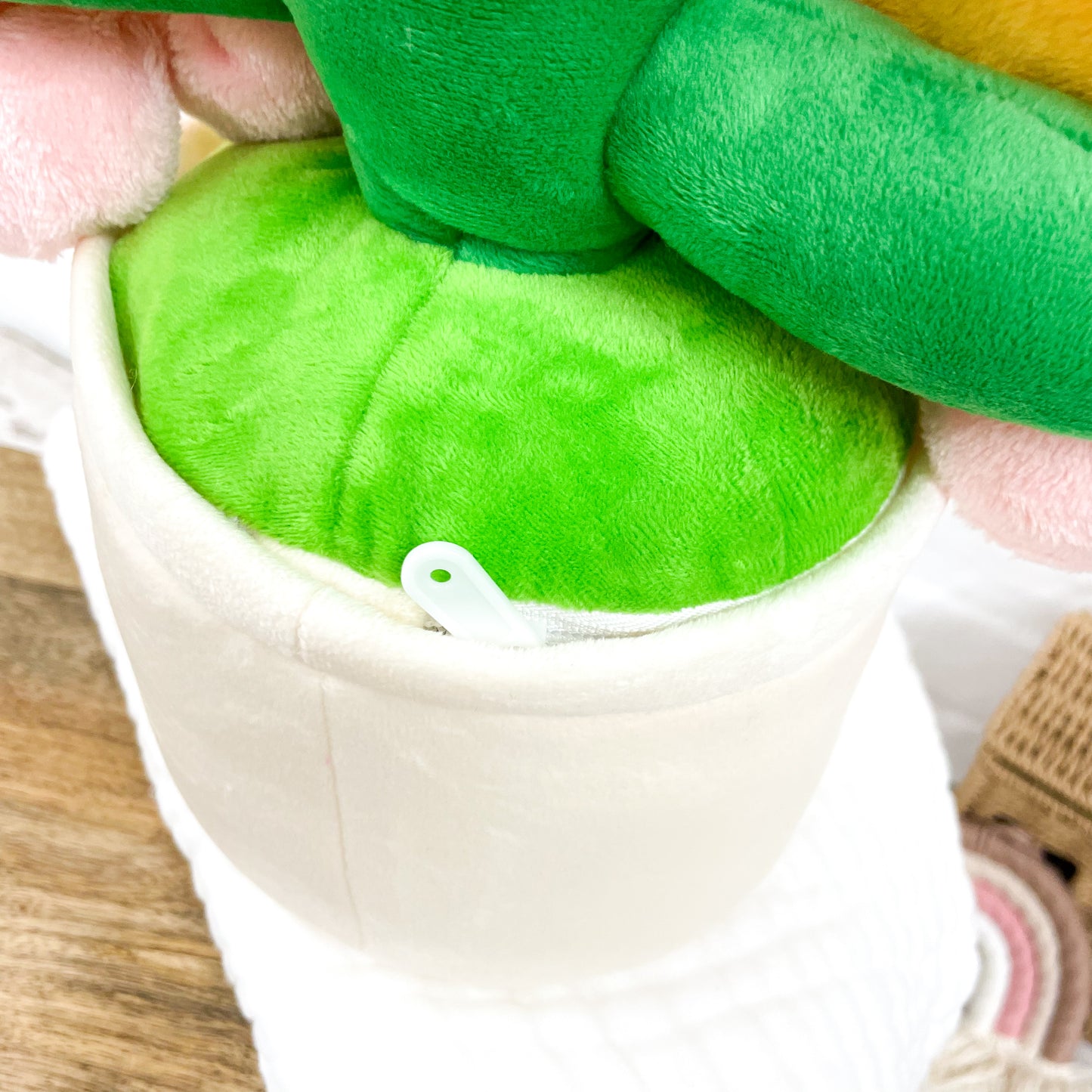 Personalised Flower Pot Soft Toy