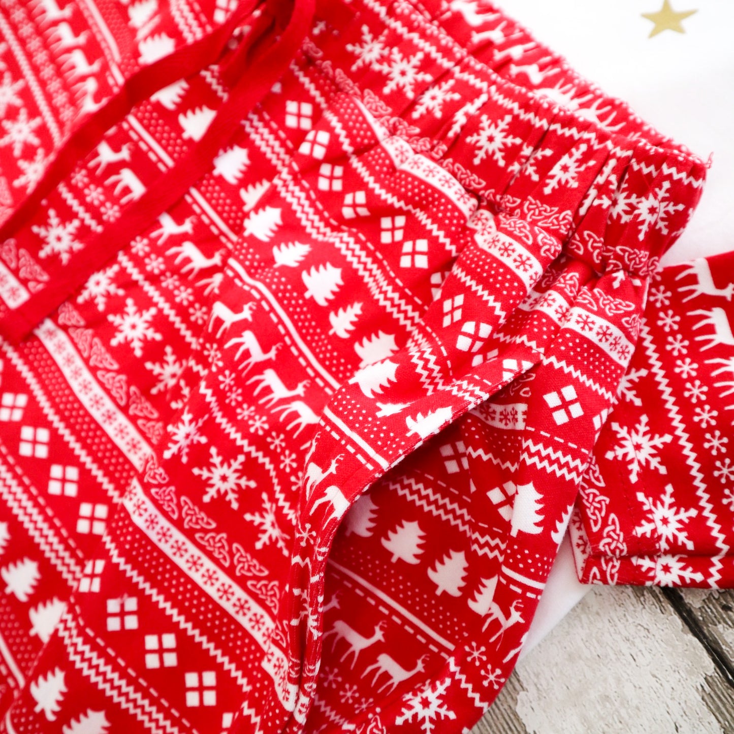 Women's Personalised Believes Christmas Fair Isle Pyjamas