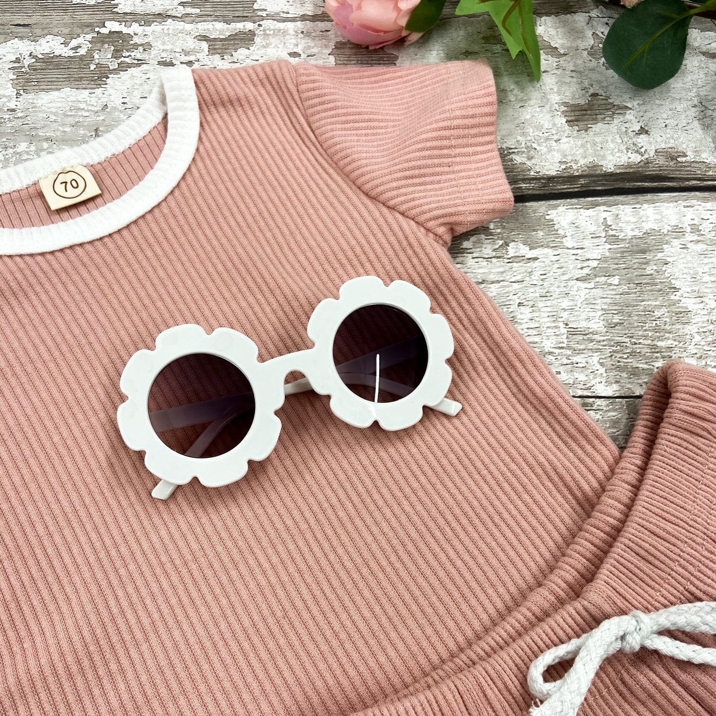 Children's Flower Frame Sunglasses