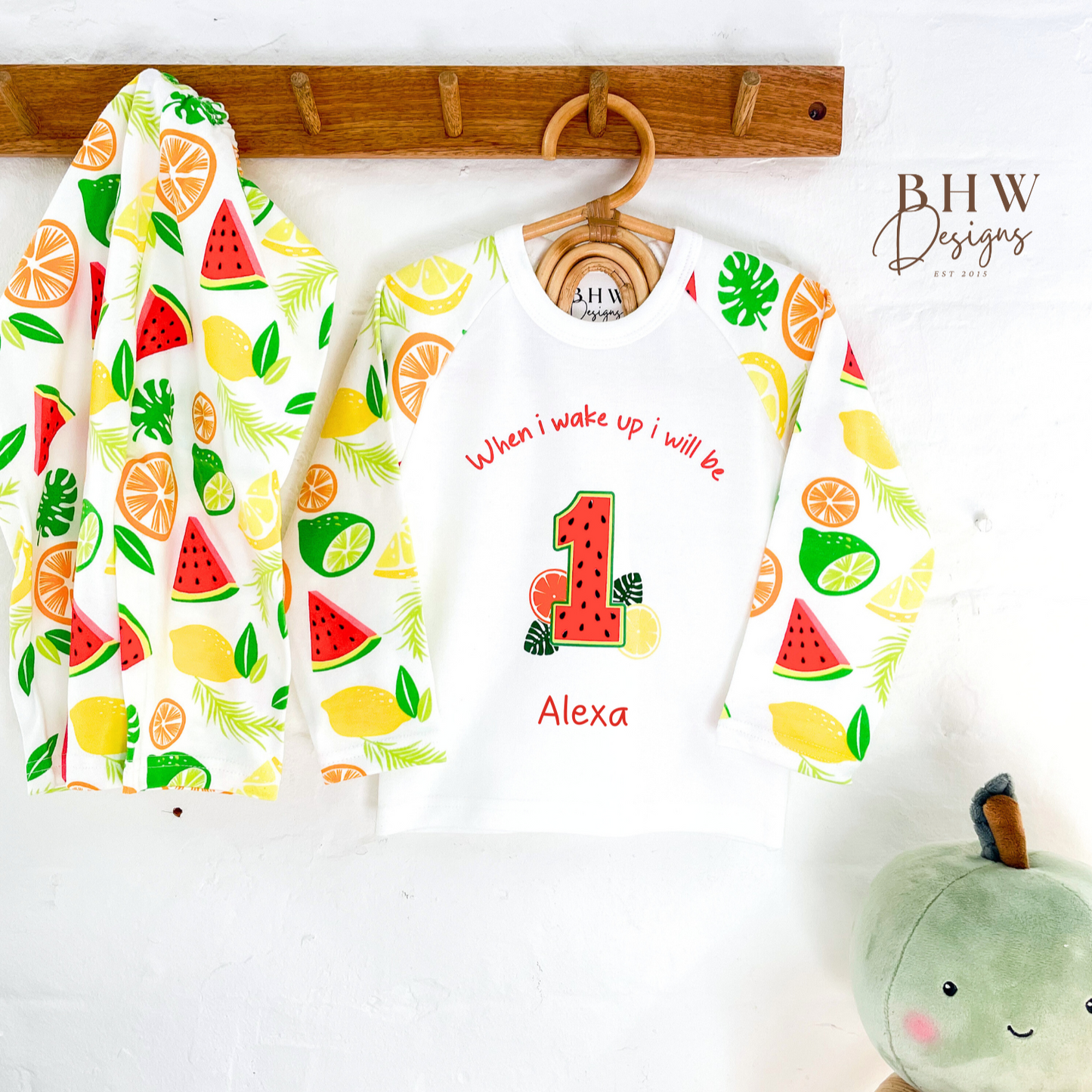 Birthday Children's Fruit Pyjamas