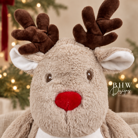 Personalised First Christmas Reindeer